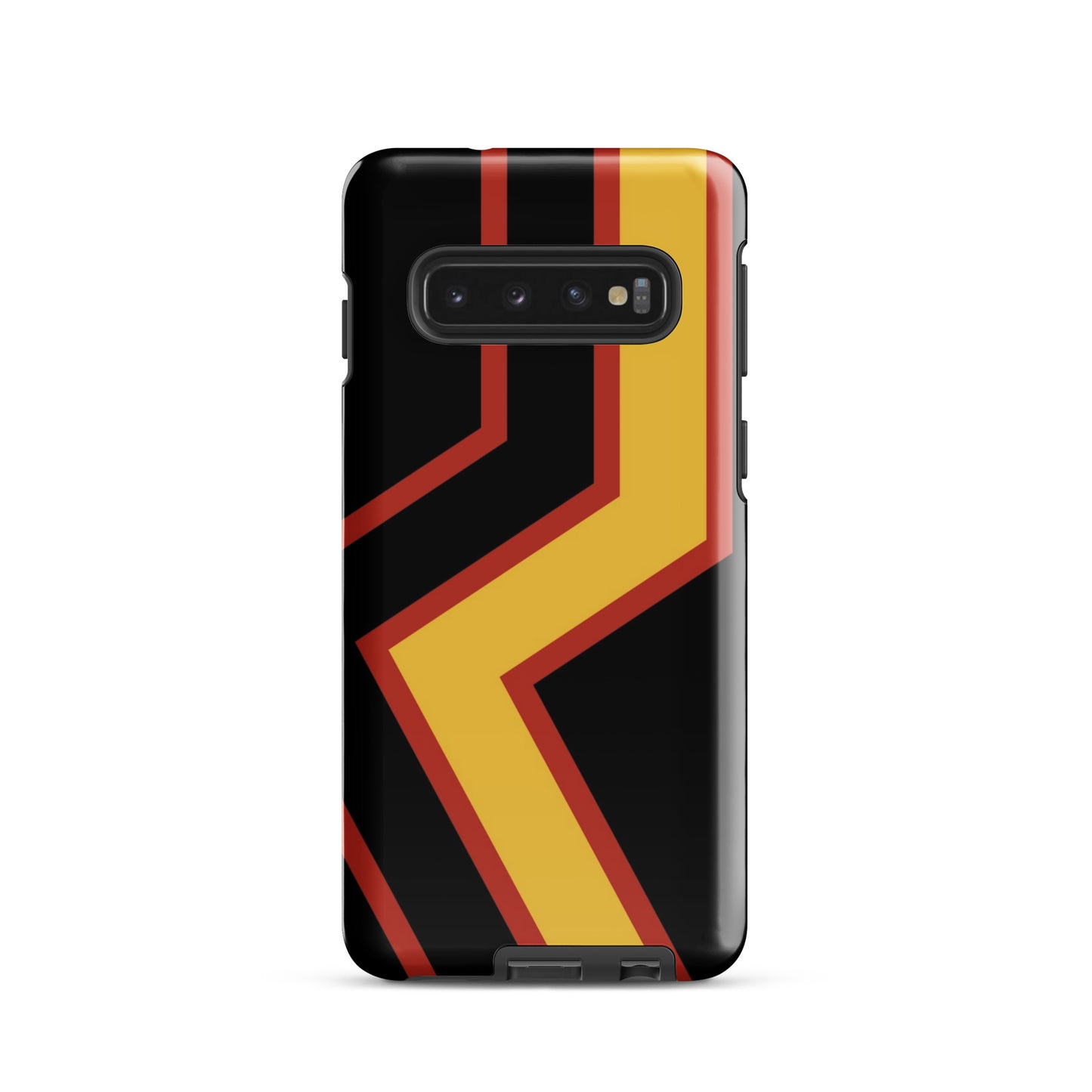 Rubber Latex Pride Flag Tough Cell Phone Case for Samsung Galaxy Samsung Galaxy S10 tough-case-for-samsung-glossy-samsung-galaxy-s10-front-64cef07832c0d