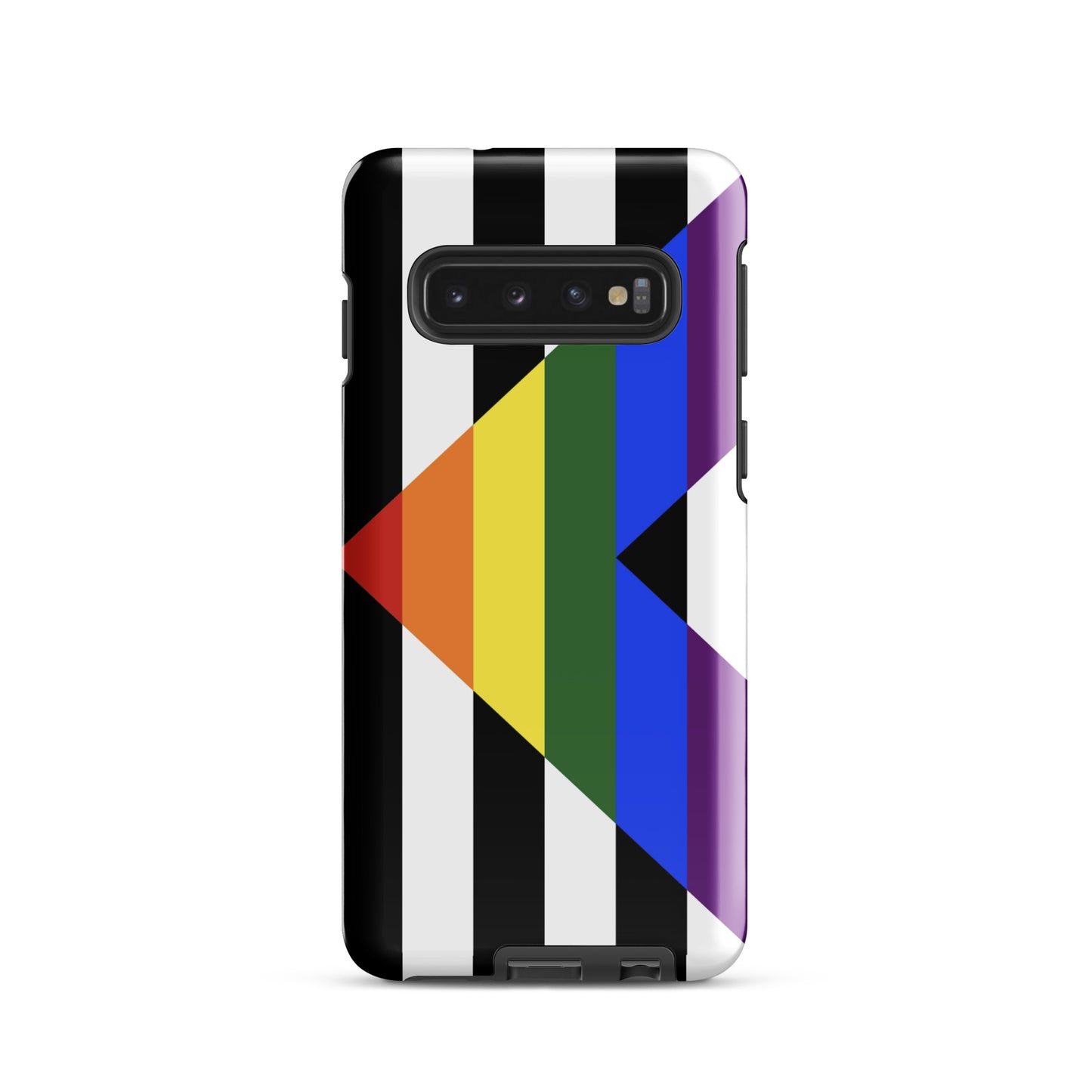 Straight Ally Pride Flag Tough Cell Phone Case for Samsung Galaxy Samsung Galaxy S10 Straight Ally tough-case-for-samsung-glossy-samsung-galaxy-s10-front-64cef0a800c57