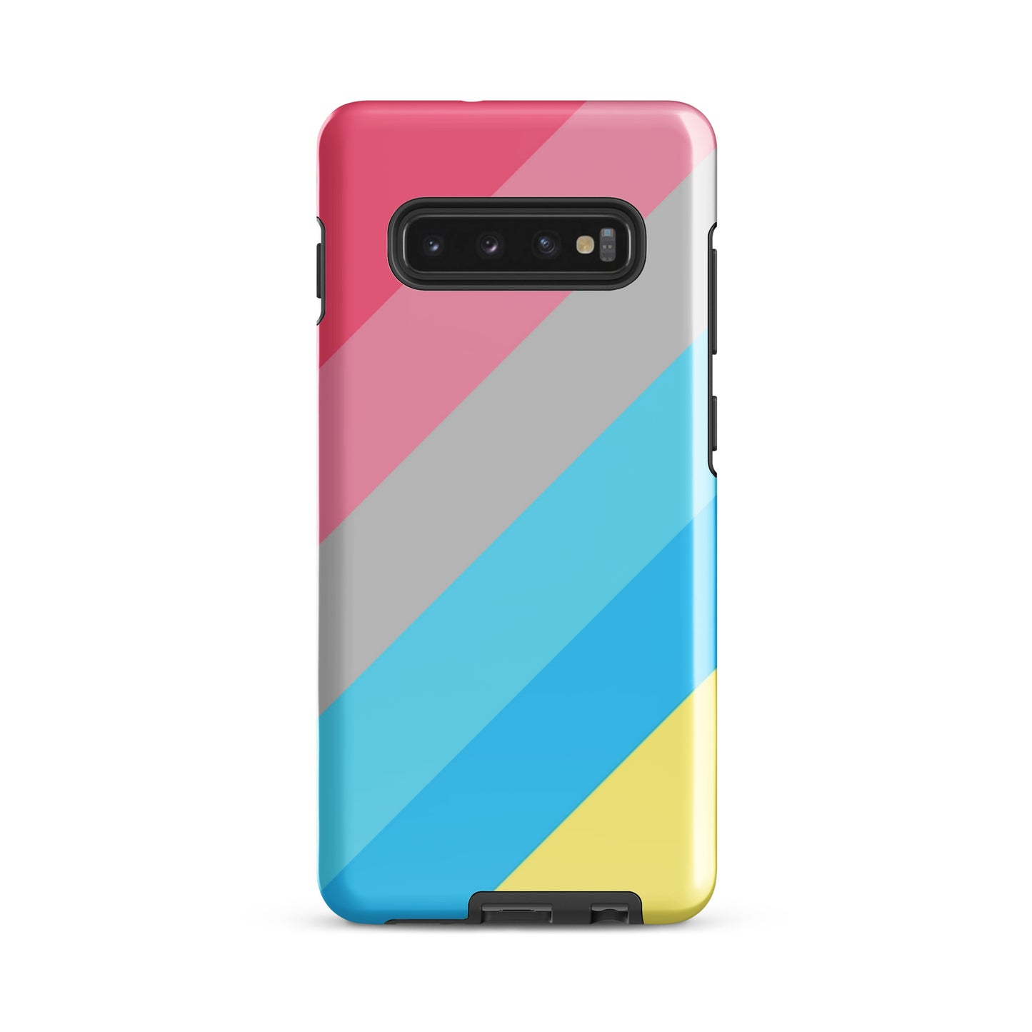 Genderflux Pride Tough Cell Phone Case for Samsung Galaxy Samsung Galaxy S10 Plus Genderflux tough-case-for-samsung-glossy-samsung-galaxy-s10-plus-front-64ceec9f3e8d2