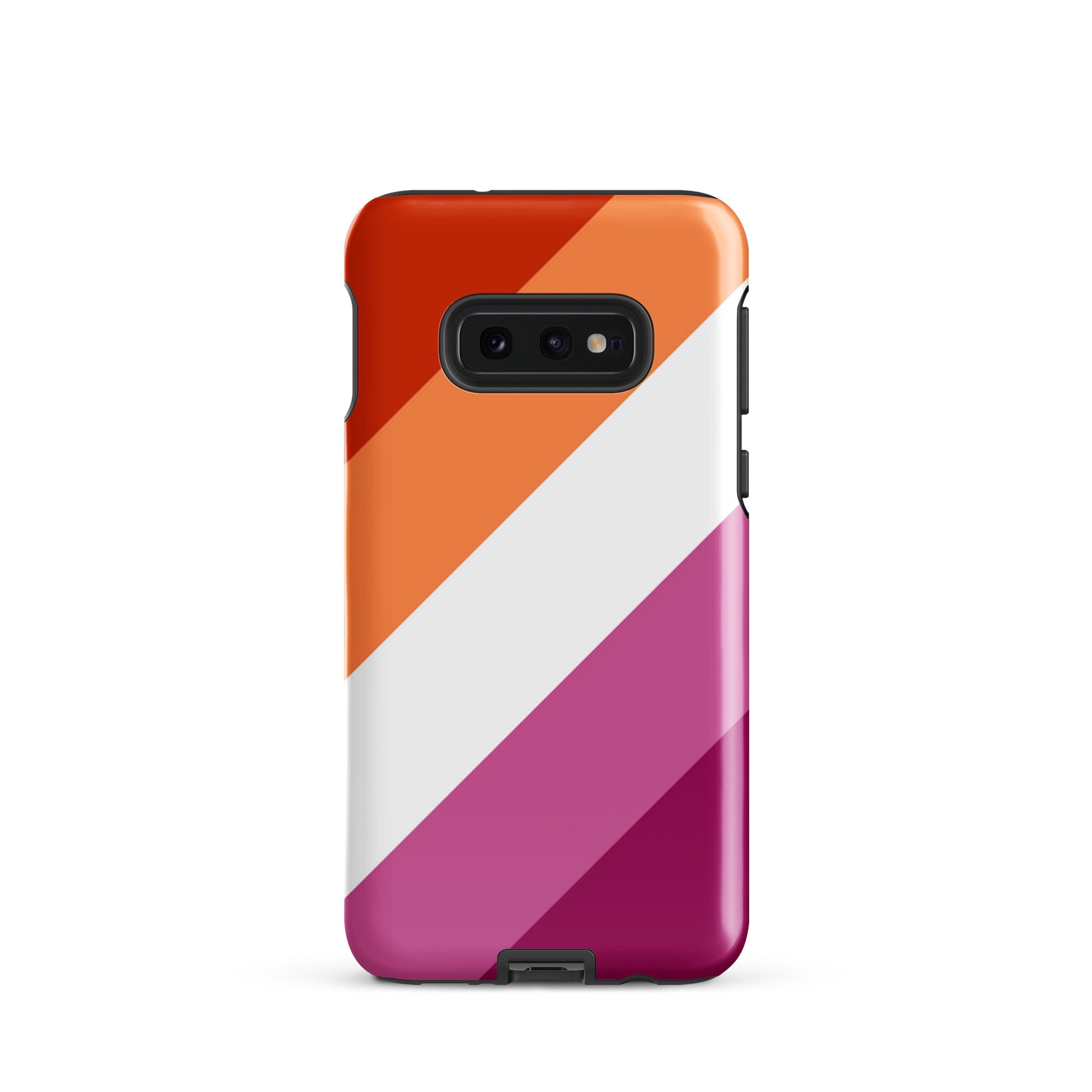 Lesbian Pride Tough Cell Phone Case for Samsung Galaxy Samsung Galaxy S10e Lesbian tough-case-for-samsung-glossy-samsung-galaxy-s10e-front-64ceee13a8cdb