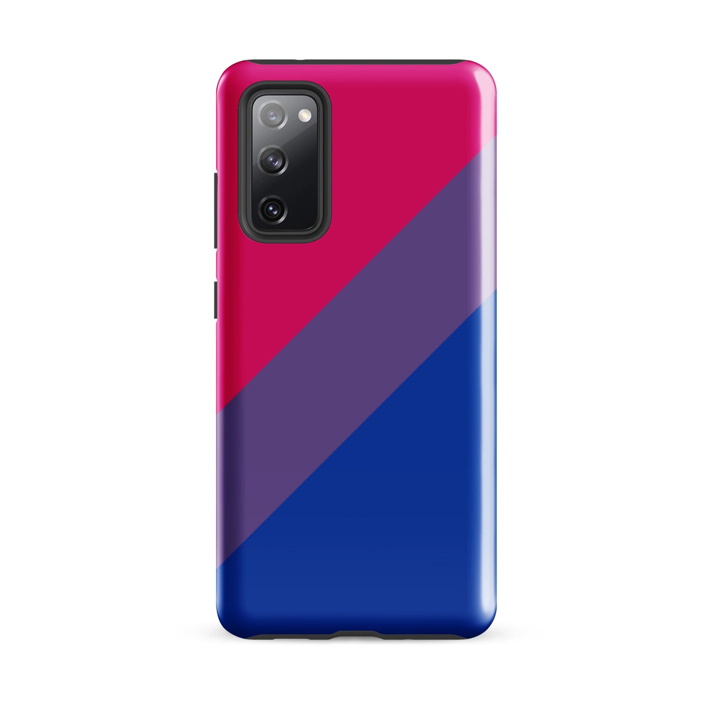 Bisexual Bi Pride Tough Cell Phone Case for Samsung Galaxy Samsung Galaxy S20 FE Bisexual tough-case-for-samsung-glossy-samsung-galaxy-s20-fe-front-64ceebaa509c8