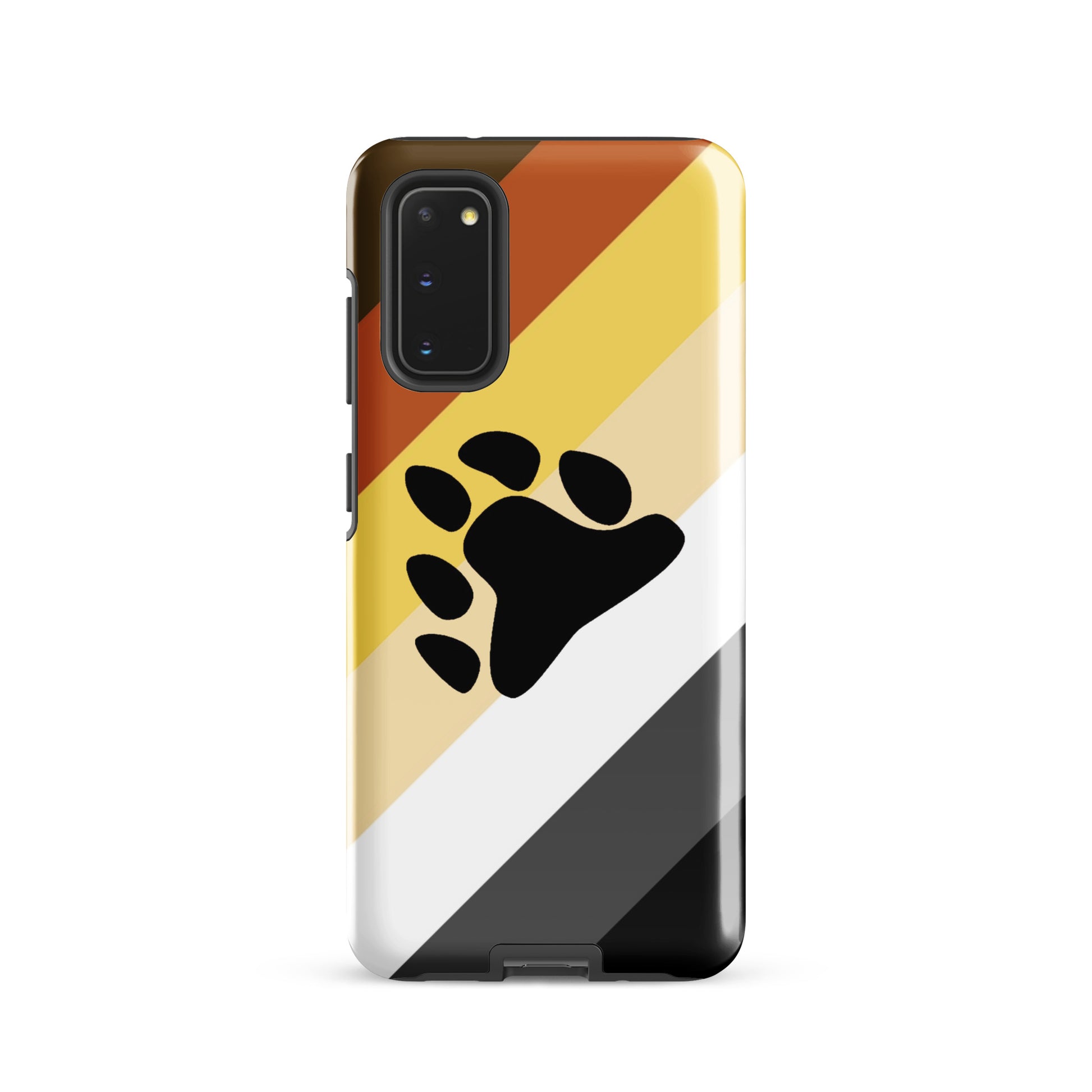 Gay Bear Pride Tough Cell Phone Case for Samsung Galaxy Samsung Galaxy S20 Gay tough-case-for-samsung-glossy-samsung-galaxy-s20-front-64ceea5404656