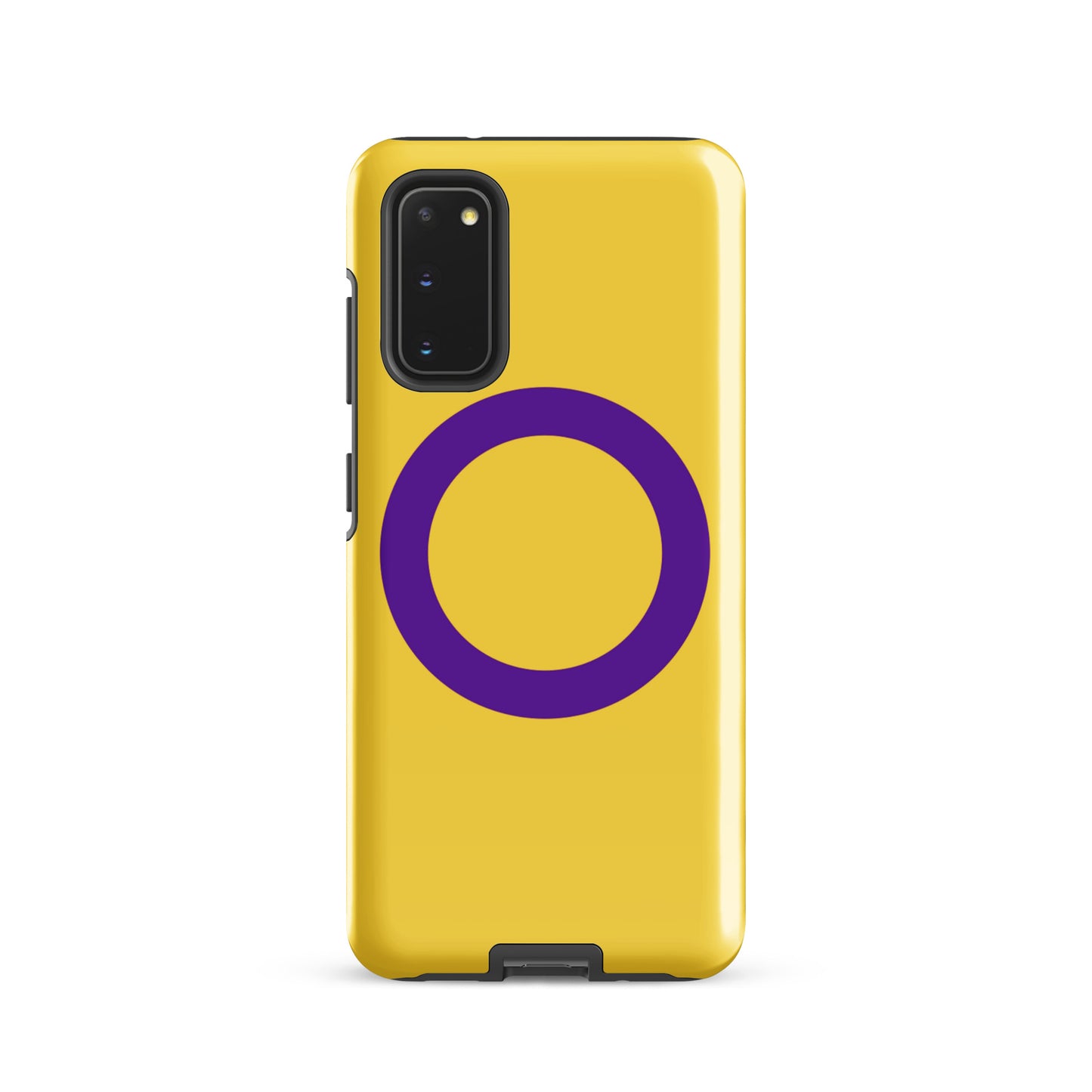 Intersex Pride Flag Tough Cell Phone Case for Samsung Galaxy Samsung Galaxy S20 Intersex tough-case-for-samsung-glossy-samsung-galaxy-s20-front-64ceed85691a3