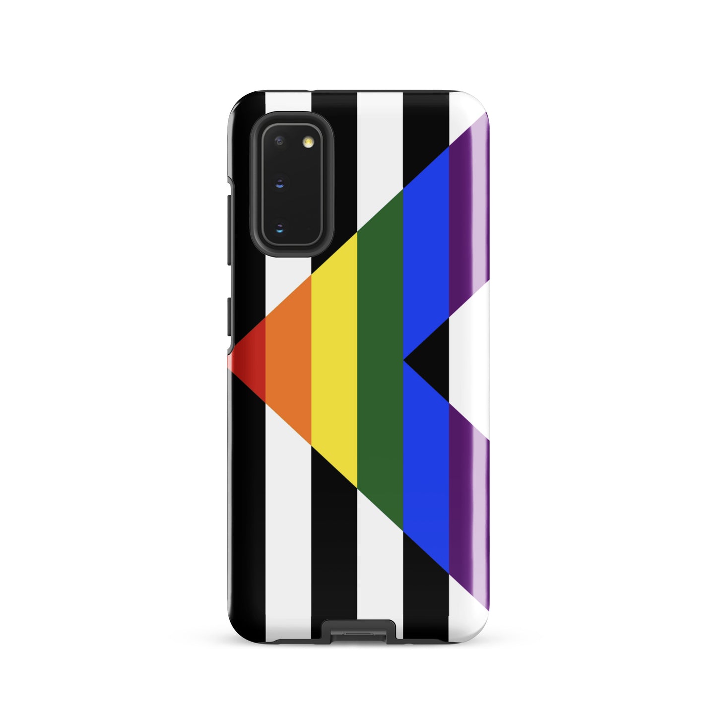 Straight Ally Pride Flag Tough Cell Phone Case for Samsung Galaxy Samsung Galaxy S20 Straight Ally tough-case-for-samsung-glossy-samsung-galaxy-s20-front-64cef0a800d8a