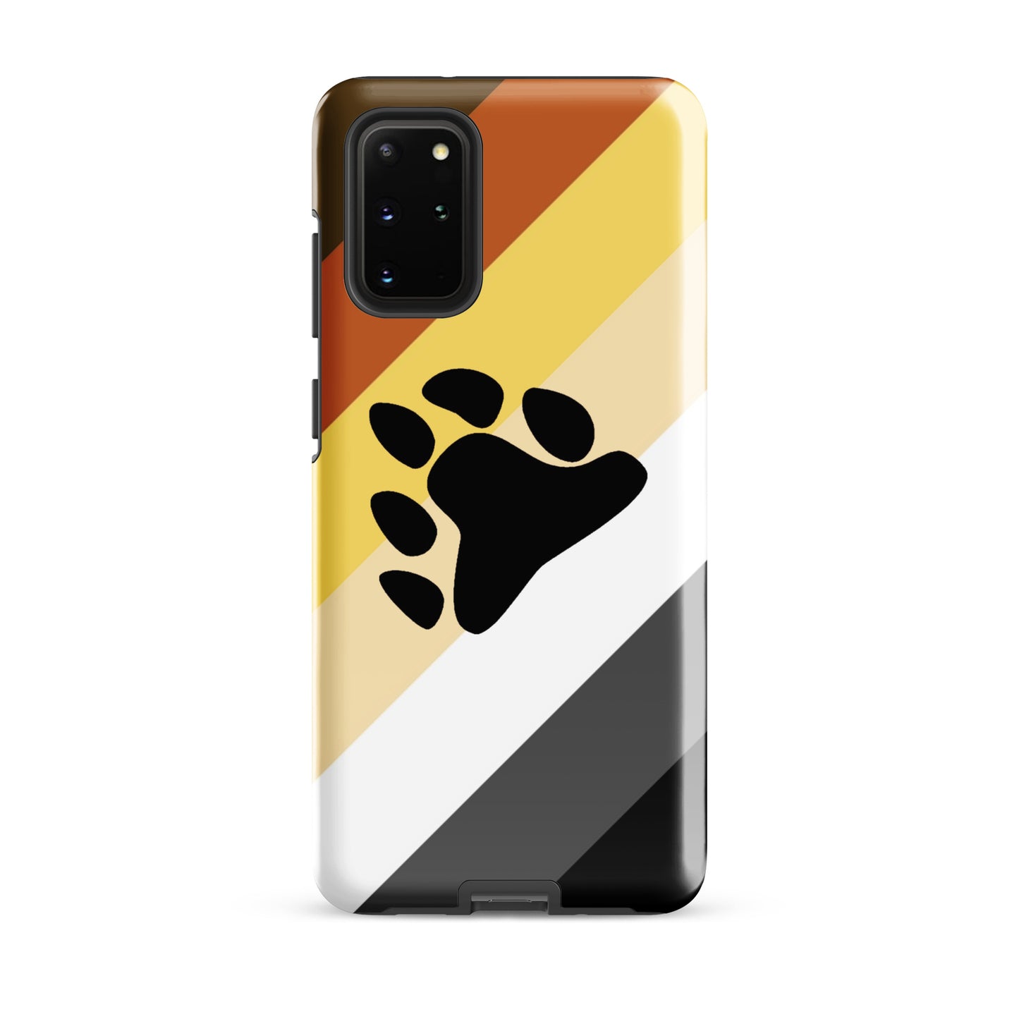 Gay Bear Pride Tough Cell Phone Case for Samsung Galaxy Samsung Galaxy S20 Plus Gay tough-case-for-samsung-glossy-samsung-galaxy-s20-plus-front-64ceea540478c