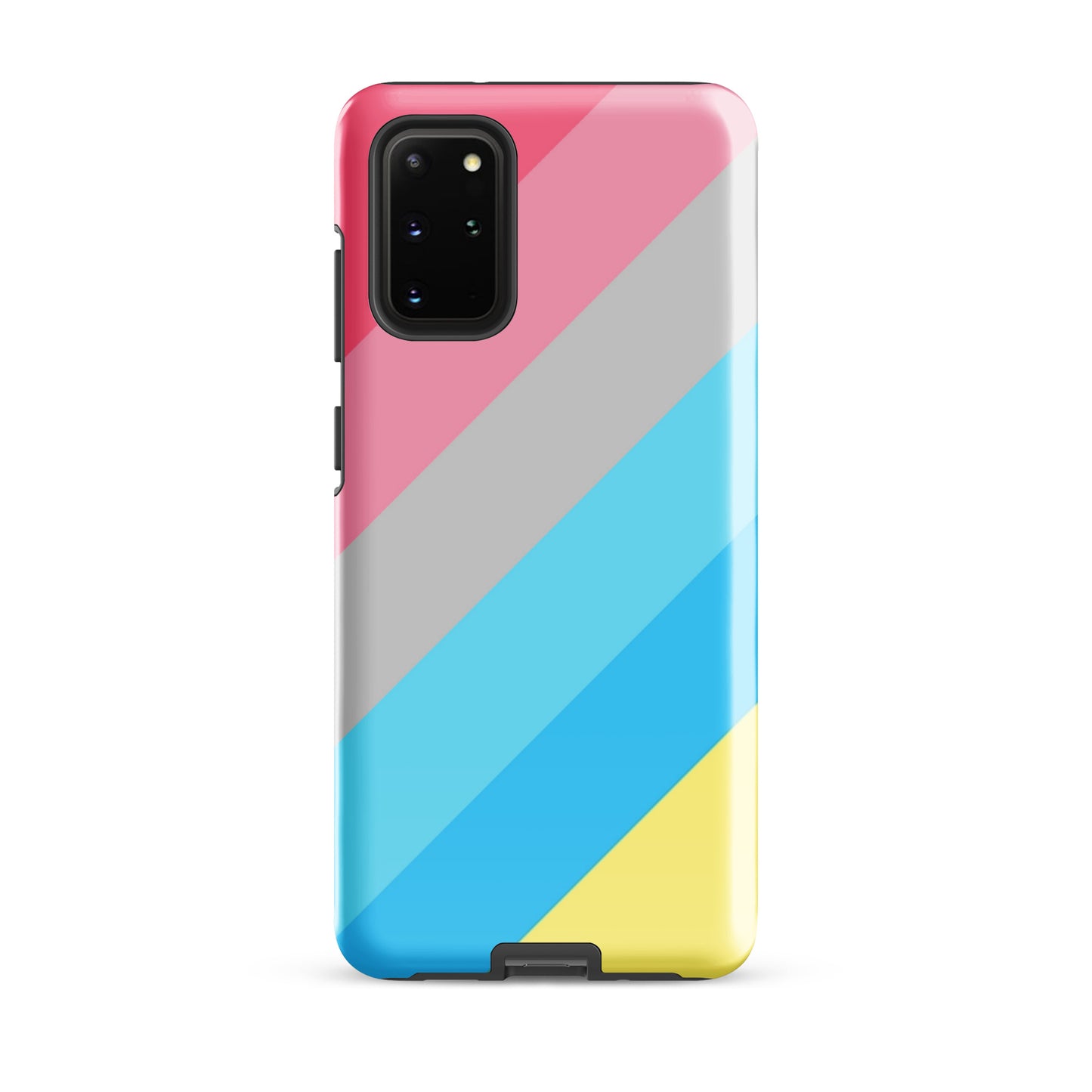 Genderflux Pride Tough Cell Phone Case for Samsung Galaxy Samsung Galaxy S20 Plus Genderflux tough-case-for-samsung-glossy-samsung-galaxy-s20-plus-front-64ceec9f3eade