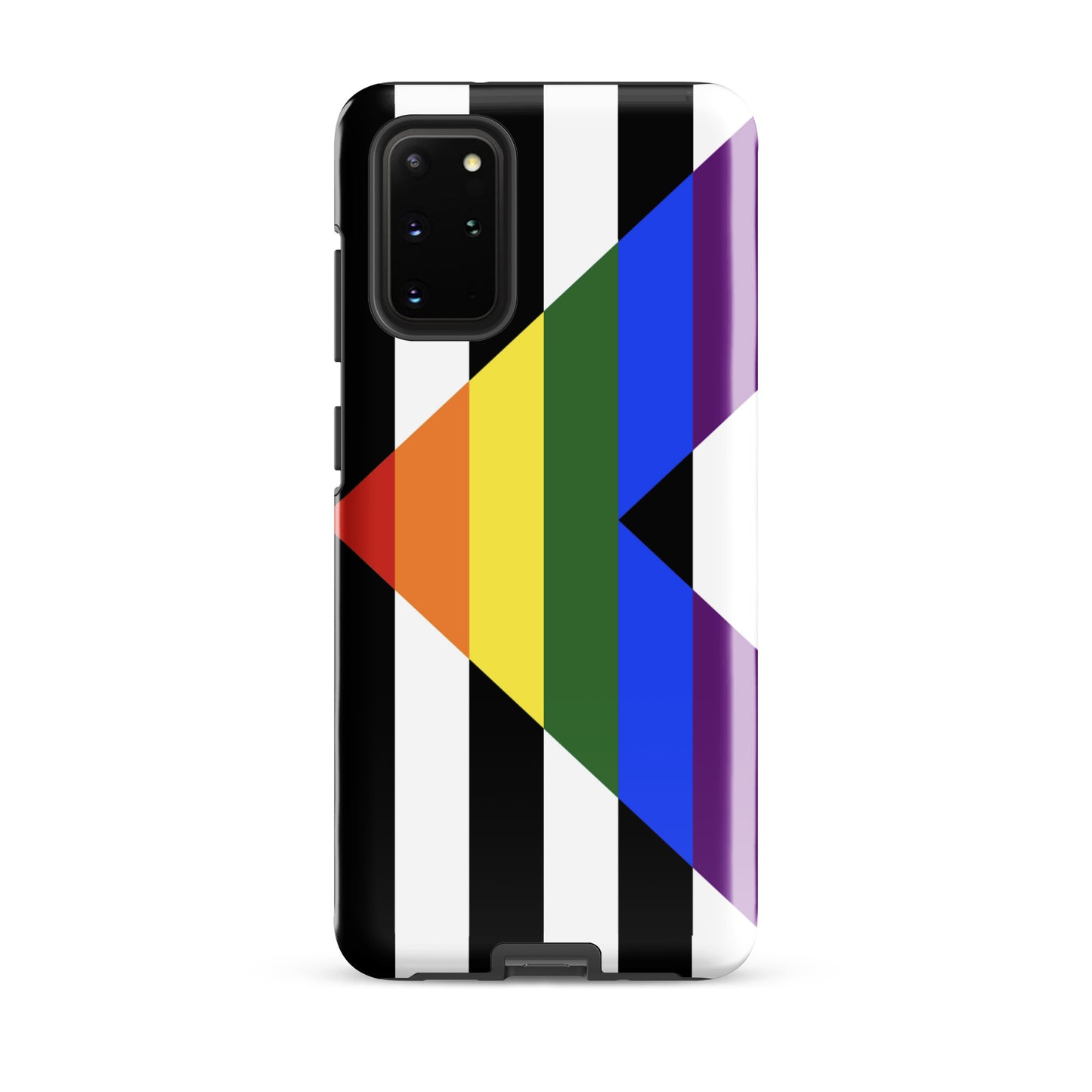 Straight Ally Pride Flag Tough Cell Phone Case for Samsung Galaxy Samsung Galaxy S20 Plus Straight Ally tough-case-for-samsung-glossy-samsung-galaxy-s20-plus-front-64cef0a800e26