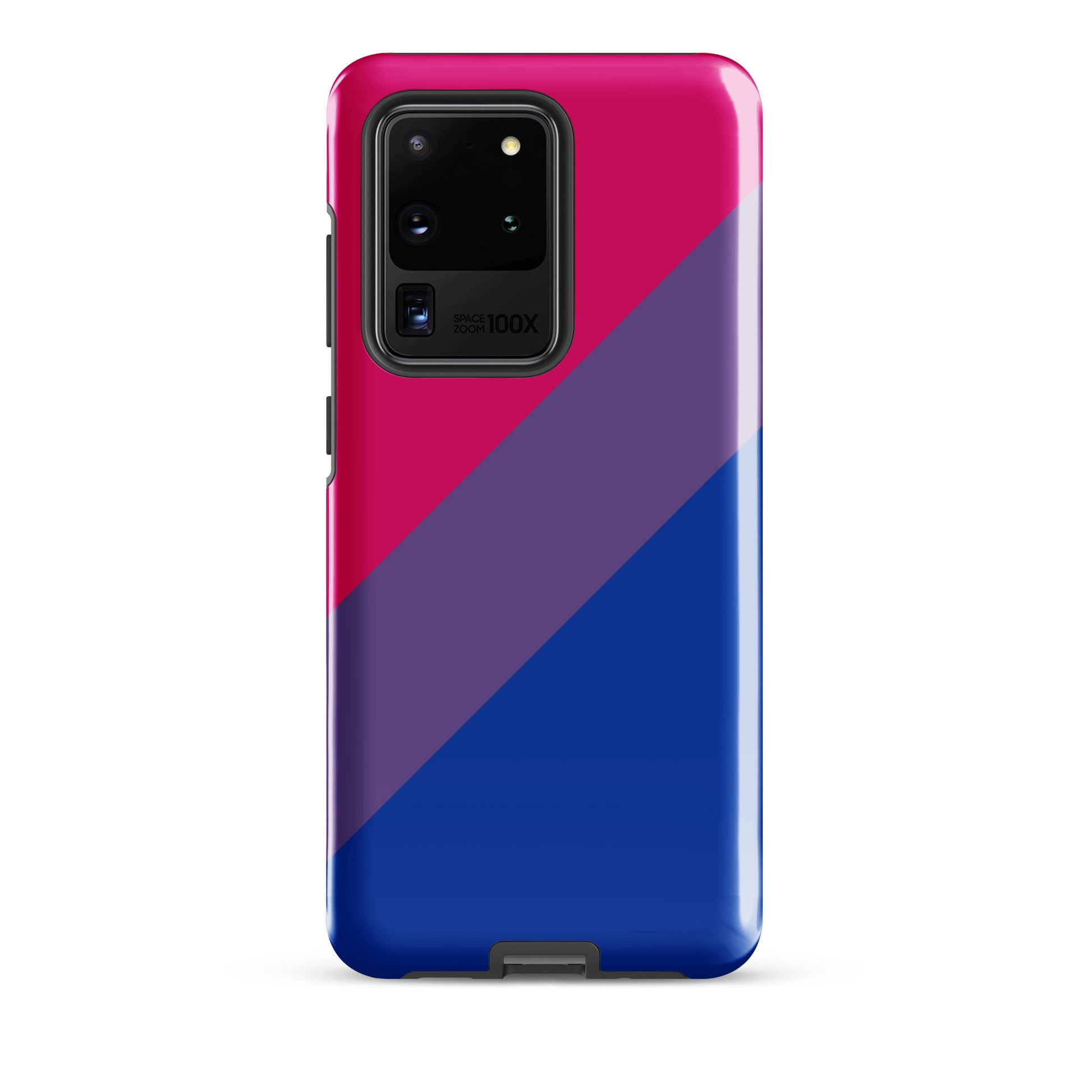 Bisexual Bi Pride Tough Cell Phone Case for Samsung Galaxy Samsung Galaxy S20 Ultra Bisexual tough-case-for-samsung-glossy-samsung-galaxy-s20-ultra-front-64ceebaa50a66