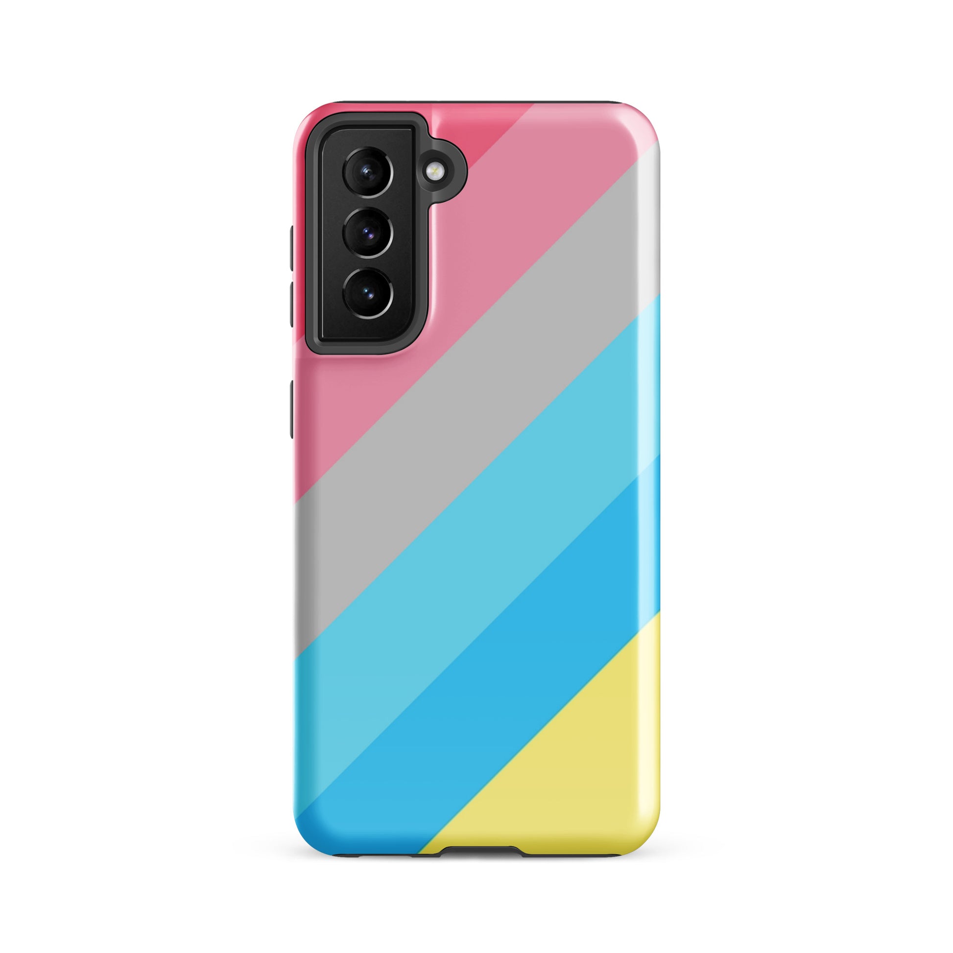 Genderflux Pride Tough Cell Phone Case for Samsung Galaxy Samsung Galaxy S21 FE Genderflux tough-case-for-samsung-glossy-samsung-galaxy-s21-fe-front-64ceec9f3ec58