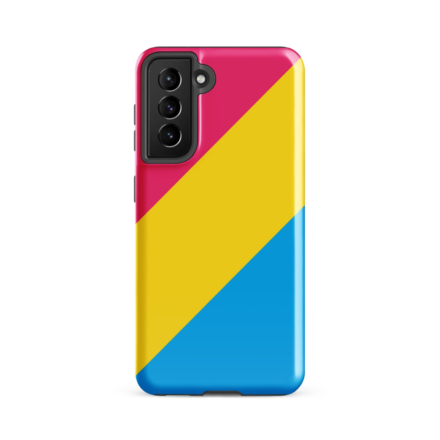 Pansexual Pan Pride Tough Cell Phone Case for Samsung Galaxy Samsung Galaxy S21 FE Pansexual tough-case-for-samsung-glossy-samsung-galaxy-s21-fe-front-64ceef469af4e