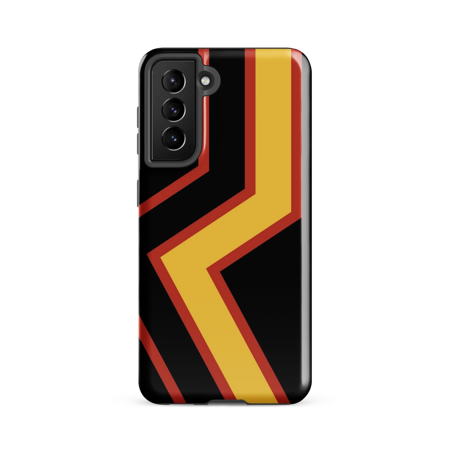 Rubber Latex Pride Flag Tough Cell Phone Case for Samsung Galaxy Samsung Galaxy S21 FE tough-case-for-samsung-glossy-samsung-galaxy-s21-fe-front-64cef07832ea9