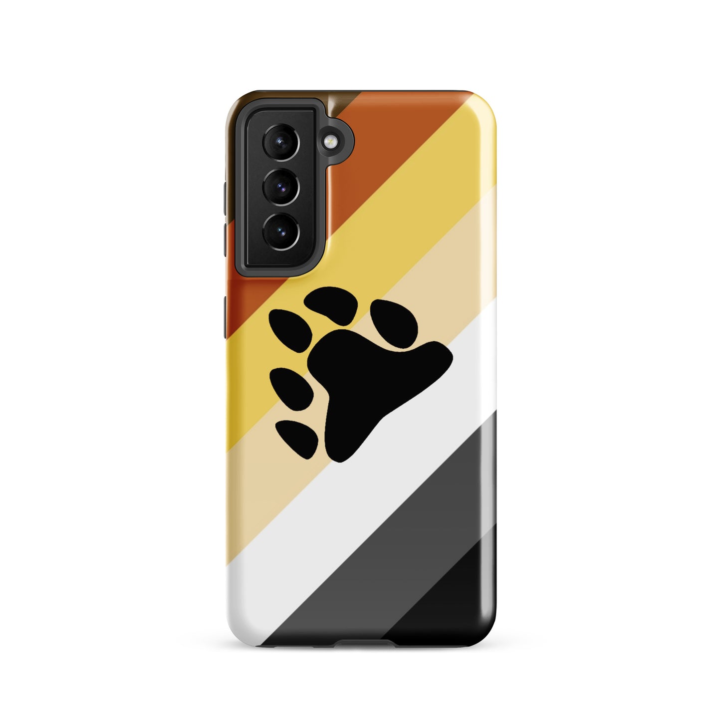 Gay Bear Pride Tough Cell Phone Case for Samsung Galaxy Samsung Galaxy S21 Gay tough-case-for-samsung-glossy-samsung-galaxy-s21-front-64ceea540486f