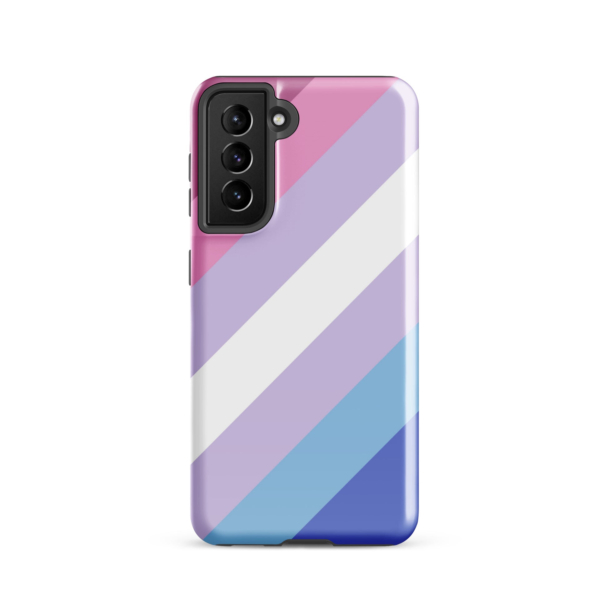 Bigender Pride Tough Cell Phone Case for Samsung Galaxy Samsung Galaxy S21 Bigender tough-case-for-samsung-glossy-samsung-galaxy-s21-front-64ceeb6aa8a74