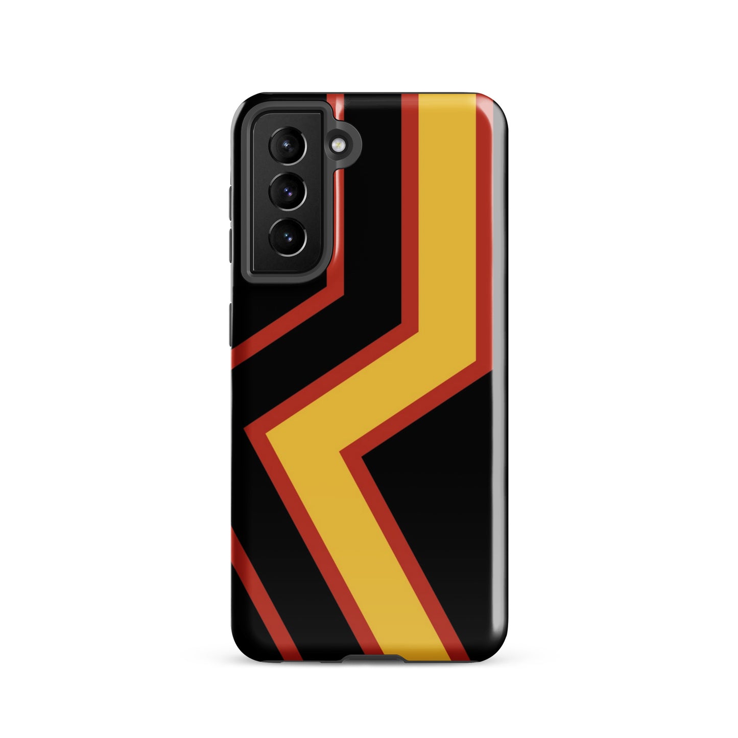 Rubber Latex Pride Flag Tough Cell Phone Case for Samsung Galaxy Samsung Galaxy S21 tough-case-for-samsung-glossy-samsung-galaxy-s21-front-64cef07832e5c