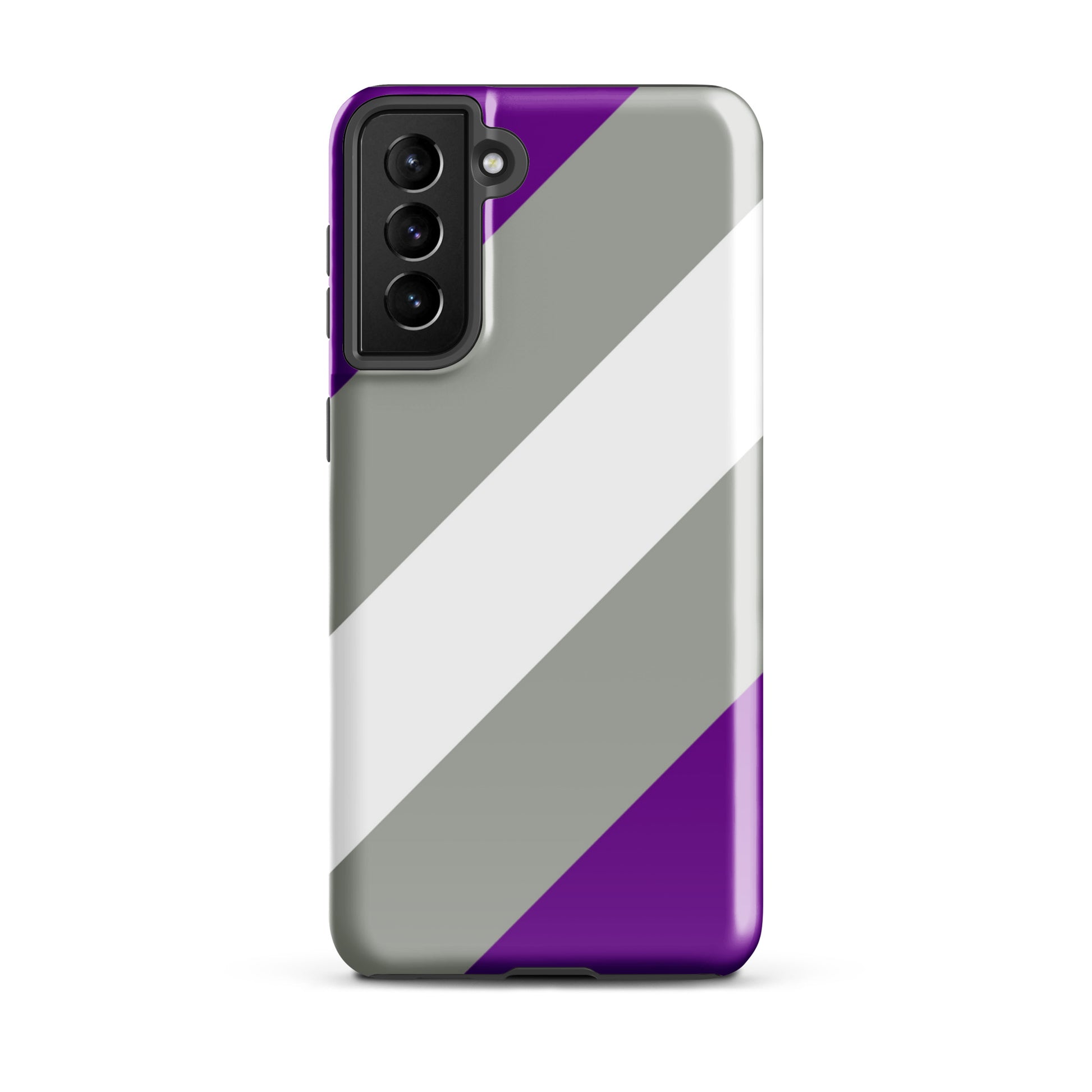 Greysexual Pride Tough Cell Phone Case for Samsung Galaxy Samsung Galaxy S21 Plus Greysexual tough-case-for-samsung-glossy-samsung-galaxy-s21-plus-front-64ceed26e2735