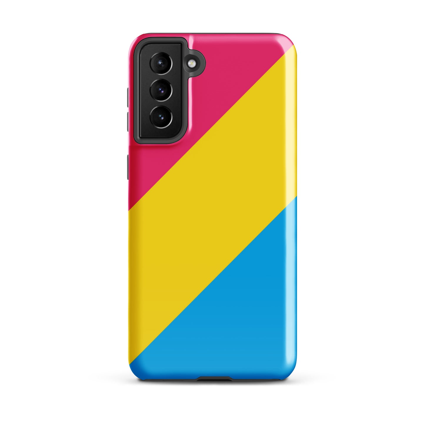 Pansexual Pan Pride Tough Cell Phone Case for Samsung Galaxy Samsung Galaxy S21 Plus Pansexual tough-case-for-samsung-glossy-samsung-galaxy-s21-plus-front-64ceef469afd2