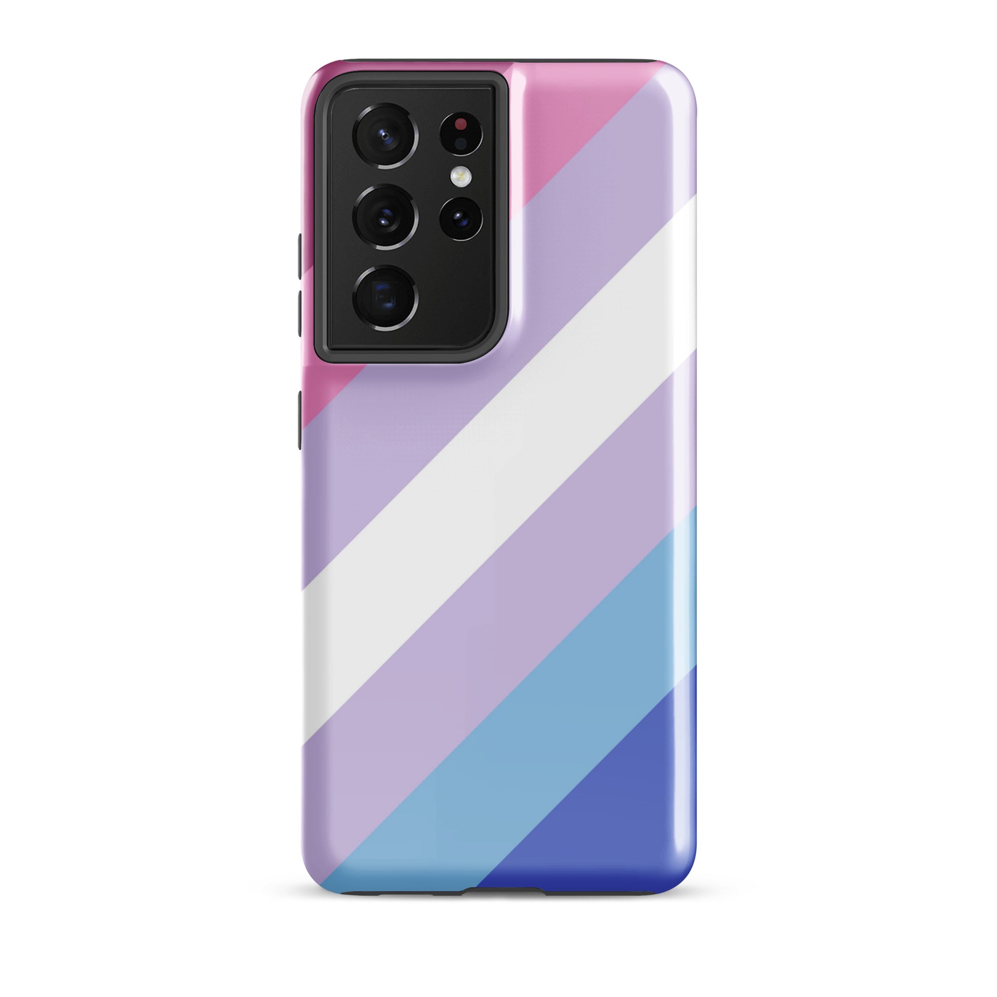 Bigender Pride Tough Cell Phone Case for Samsung Galaxy Samsung Galaxy S21 Ultra Bigender tough-case-for-samsung-glossy-samsung-galaxy-s21-ultra-front-64ceeb6aa8bae