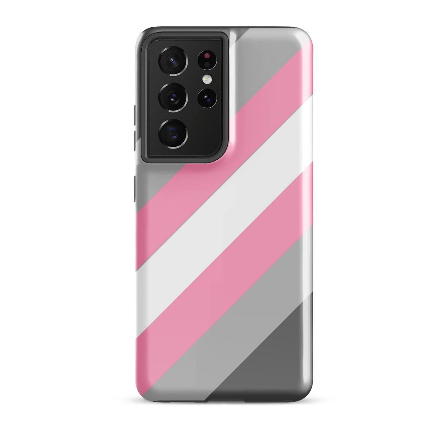 Demigirl Pride Tough Cell Phone Case for Samsung Galaxy Samsung Galaxy S21 Ultra Demigirl tough-case-for-samsung-glossy-samsung-galaxy-s21-ultra-front-64ceebfca742c