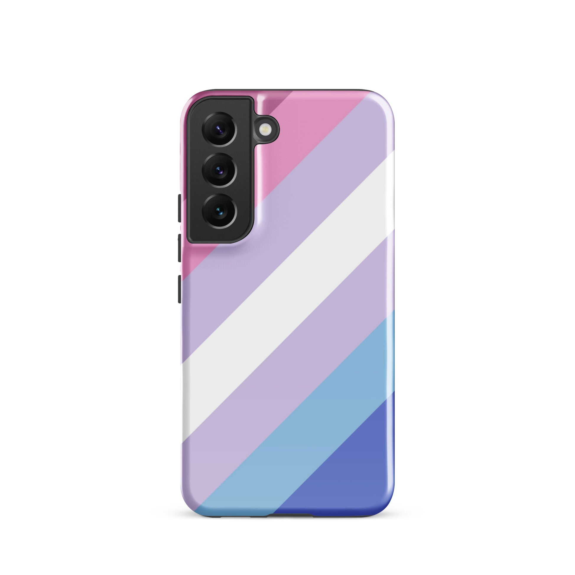 Bigender Pride Tough Cell Phone Case for Samsung Galaxy Samsung Galaxy S22 Bigender tough-case-for-samsung-glossy-samsung-galaxy-s22-front-64ceeb6aa8c37