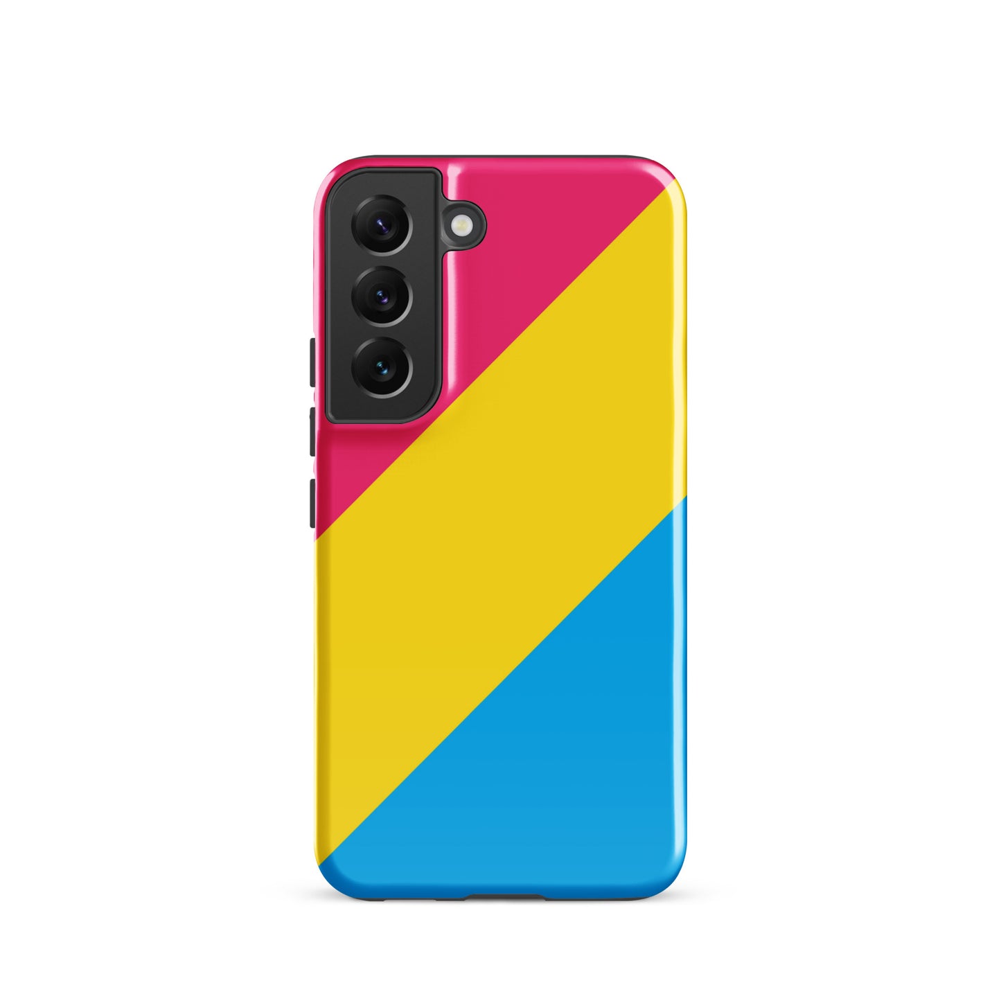 Pansexual Pan Pride Tough Cell Phone Case for Samsung Galaxy Samsung Galaxy S22 Pansexual tough-case-for-samsung-glossy-samsung-galaxy-s22-front-64ceef469b0e3