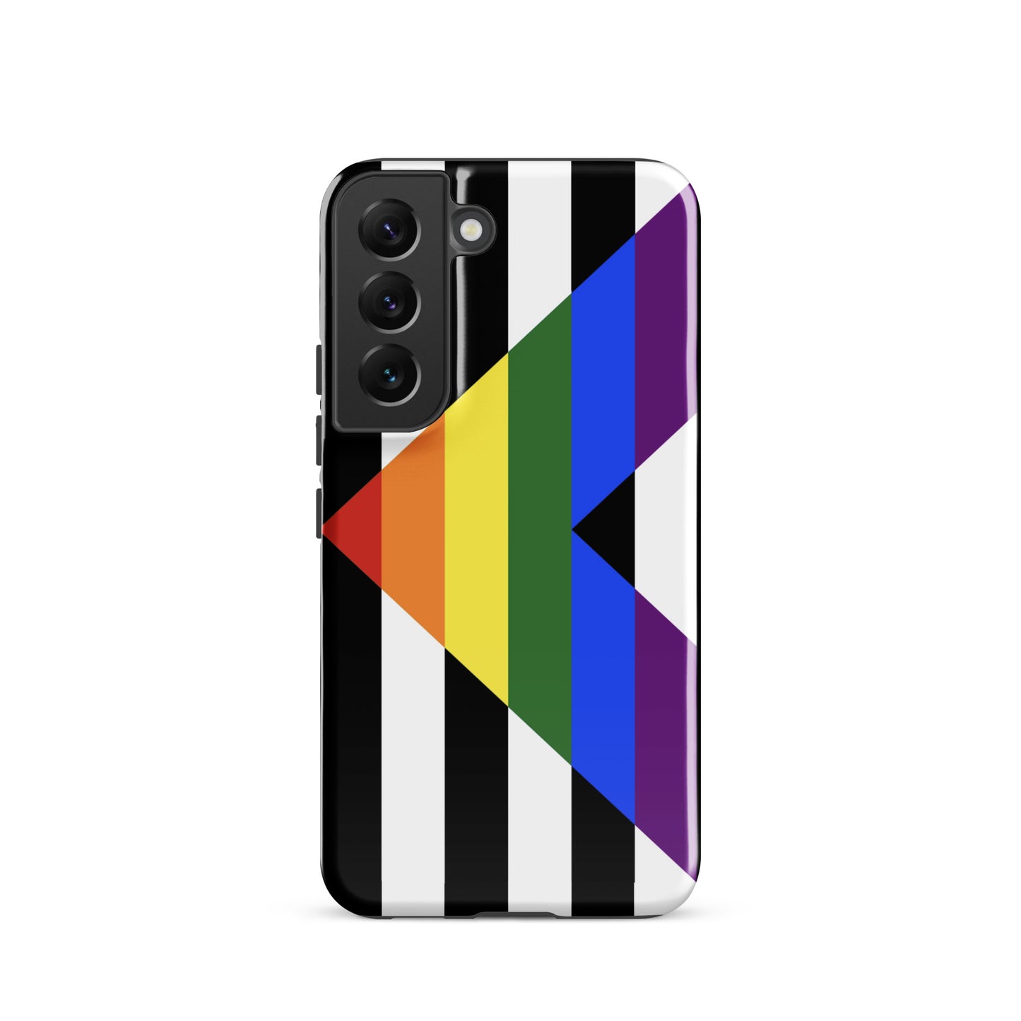 Straight Ally Pride Flag Tough Cell Phone Case for Samsung Galaxy Samsung Galaxy S22 Straight Ally tough-case-for-samsung-glossy-samsung-galaxy-s22-front-64cef0a801060