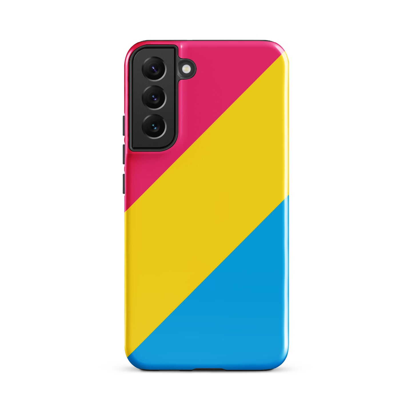 Pansexual Pan Pride Tough Cell Phone Case for Samsung Galaxy Samsung Galaxy S22 Plus Pansexual tough-case-for-samsung-glossy-samsung-galaxy-s22-plus-front-64ceef469b16c