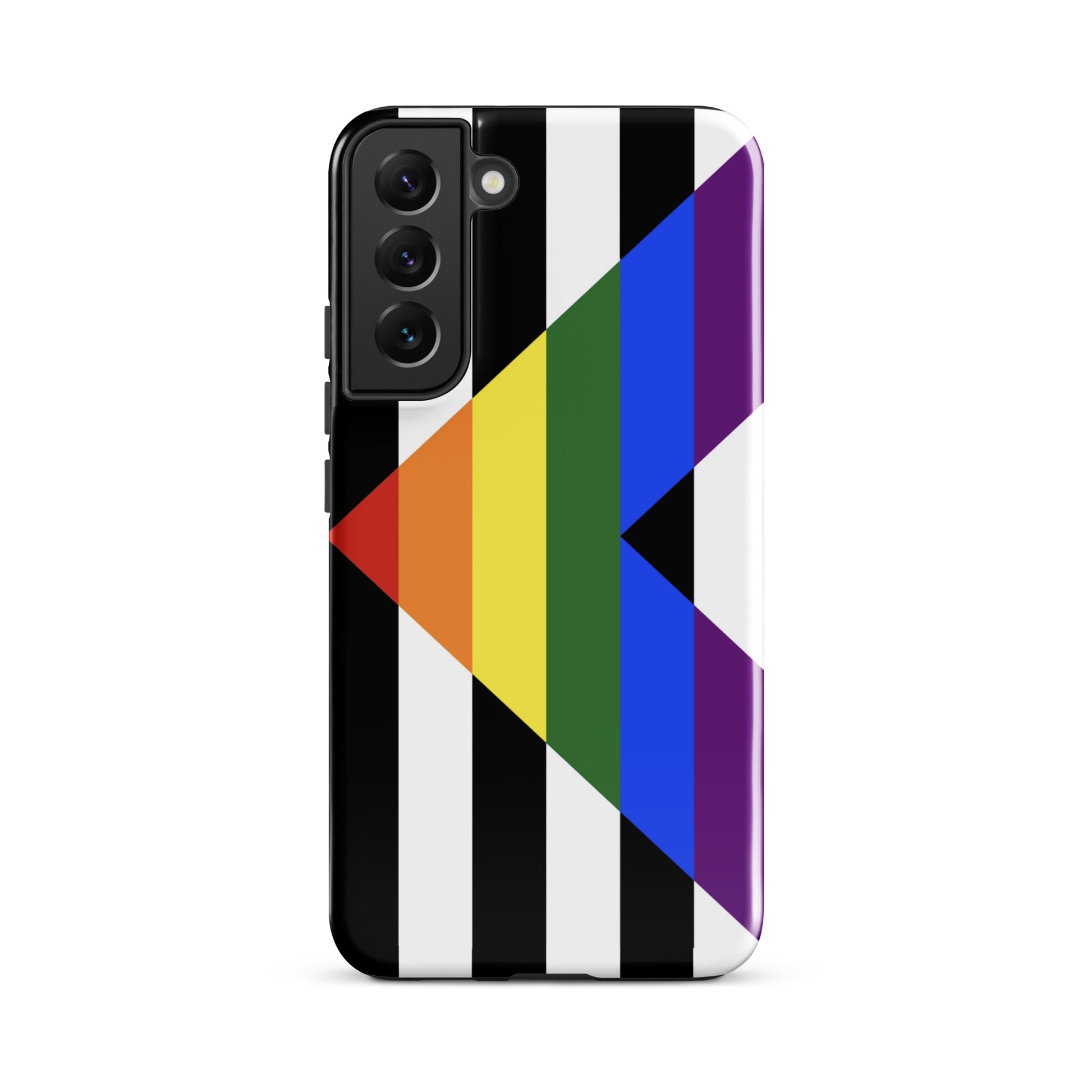 Straight Ally Pride Flag Tough Cell Phone Case for Samsung Galaxy Samsung Galaxy S22 Plus Straight Ally tough-case-for-samsung-glossy-samsung-galaxy-s22-plus-front-64cef0a8010e2