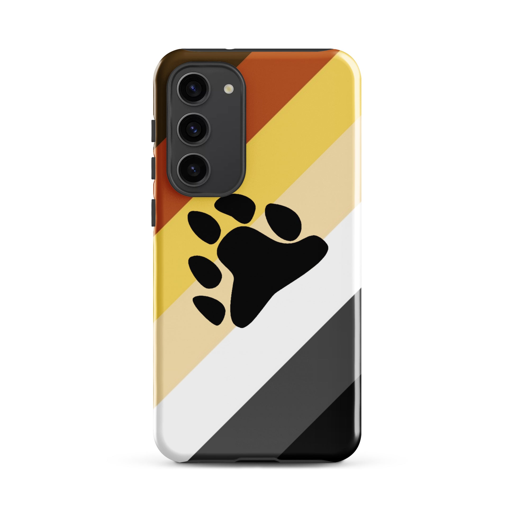 Gay Bear Pride Tough Cell Phone Case for Samsung Galaxy Samsung Galaxy S23 Plus Gay tough-case-for-samsung-glossy-samsung-galaxy-s23-plus-front-64ceea5404bf7