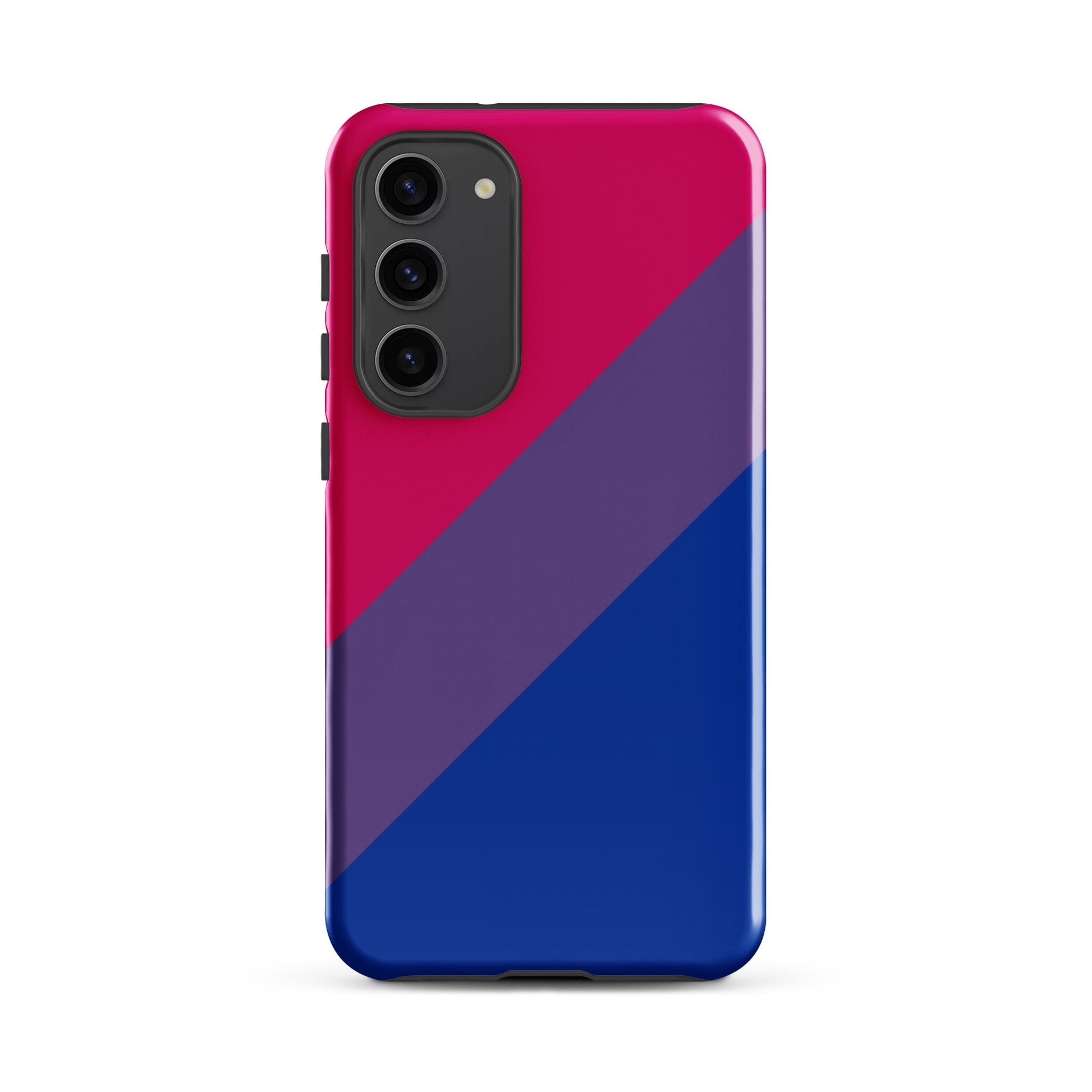 Bisexual Bi Pride Tough Cell Phone Case for Samsung Galaxy Samsung Galaxy S23 Plus Bisexual tough-case-for-samsung-glossy-samsung-galaxy-s23-plus-front-64ceebaa50ce3