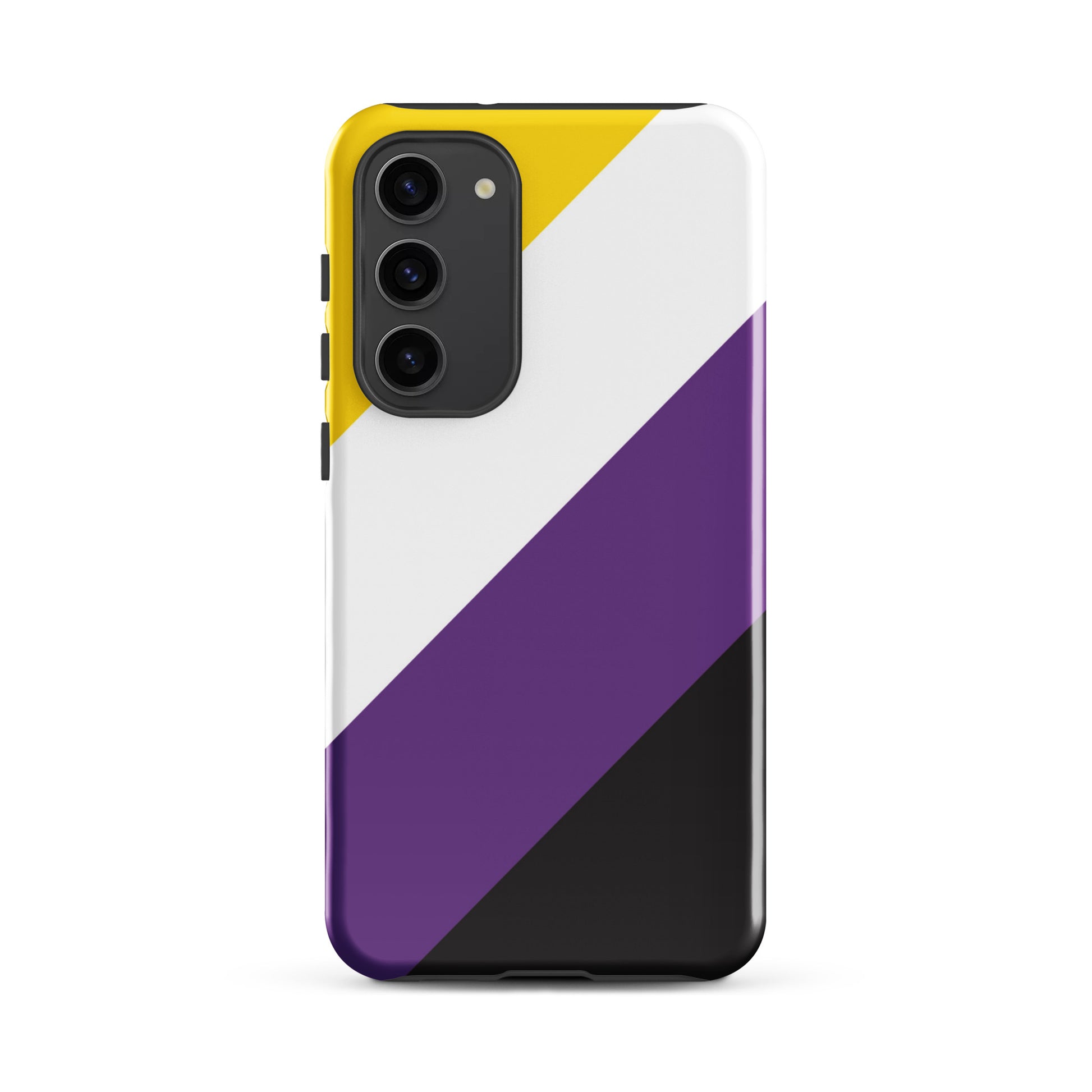 Nonbinary Enby Pride Tough Phone Case for Samsung Galaxy Samsung Galaxy S23 Plus Nonbinary tough-case-for-samsung-glossy-samsung-galaxy-s23-plus-front-64ceeeb224aea