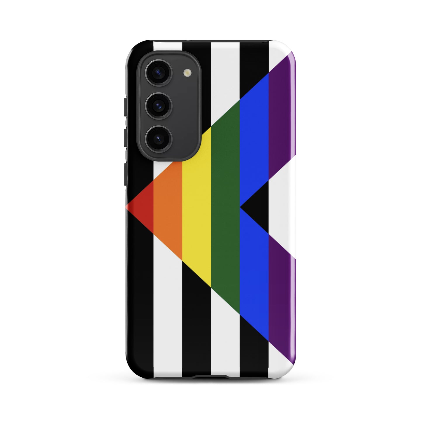 Straight Ally Pride Flag Tough Cell Phone Case for Samsung Galaxy Samsung Galaxy S23 Plus Straight Ally tough-case-for-samsung-glossy-samsung-galaxy-s23-plus-front-64cef0a80119c