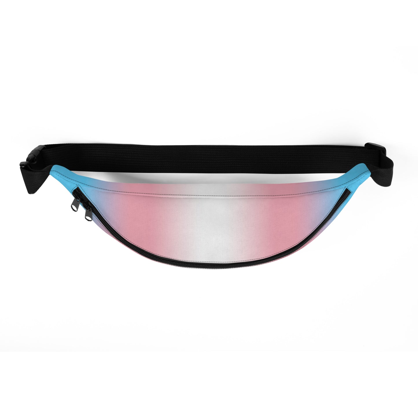 Transgender Trans Pride Crossbody Fanny Pack - Ombre transgender-trans-pride-crossbody-fanny-pack-ombre-top