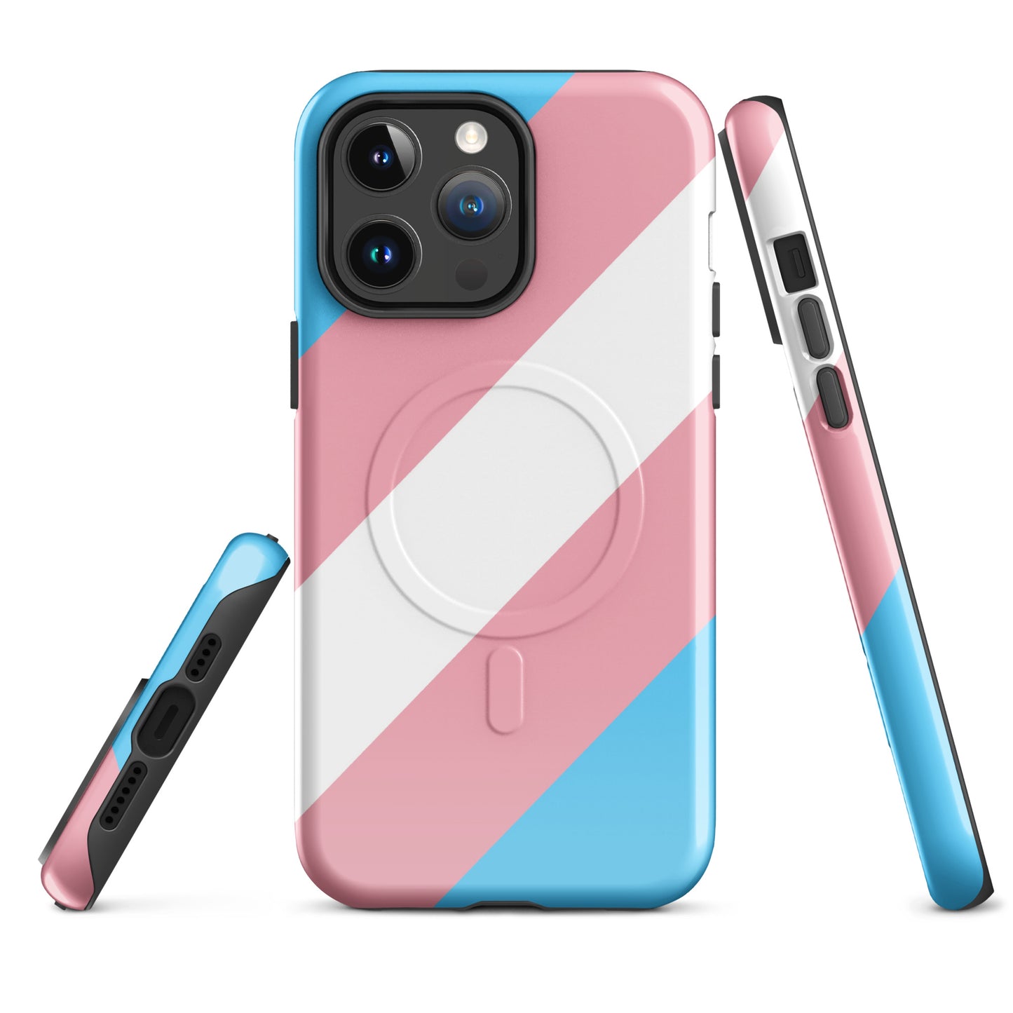 Transgender Trans Pride MagSafe® Tough Phone Case for Apple iPhone® iPhone 14 Pro Max Transgender transgender-trans-pride-magsafe-tough-phone-case-for-apple-iphone-14-pro-max-front