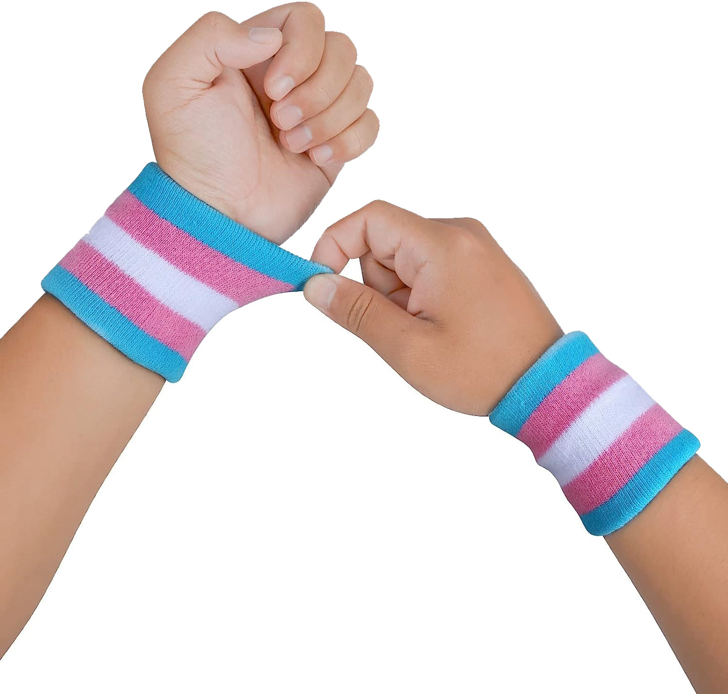 Transgender Trans Pride Wrist Sweat Band Transgender transgender-trans-pride-sweat-wristband-mtf-ftm