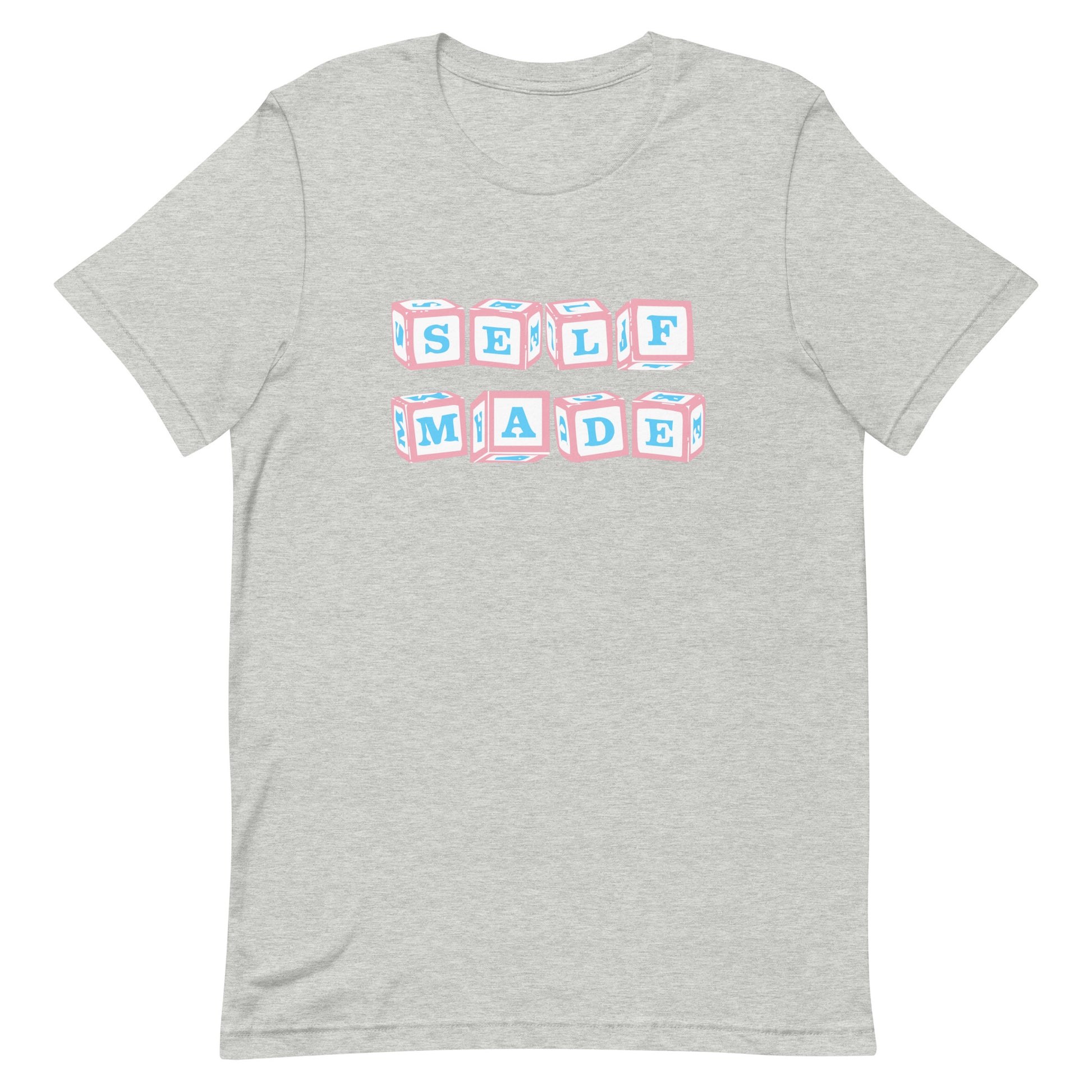 Transgender Trans Self Made T-Shirt Athletic Heather Transgender transgender-trans-self-made-t-shirt-athletic-heather-front