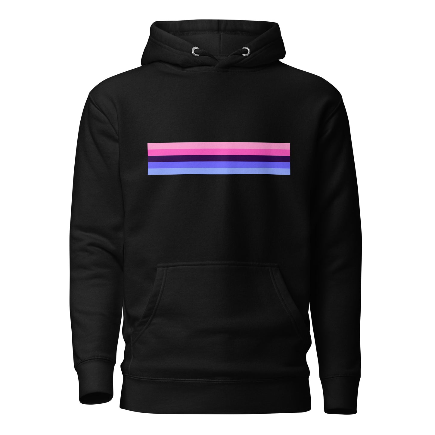 Omnisexual Pride Flag Hoodie Black Omnisexual unisex-premium-hoodie-black-front-6529d6b42bc02