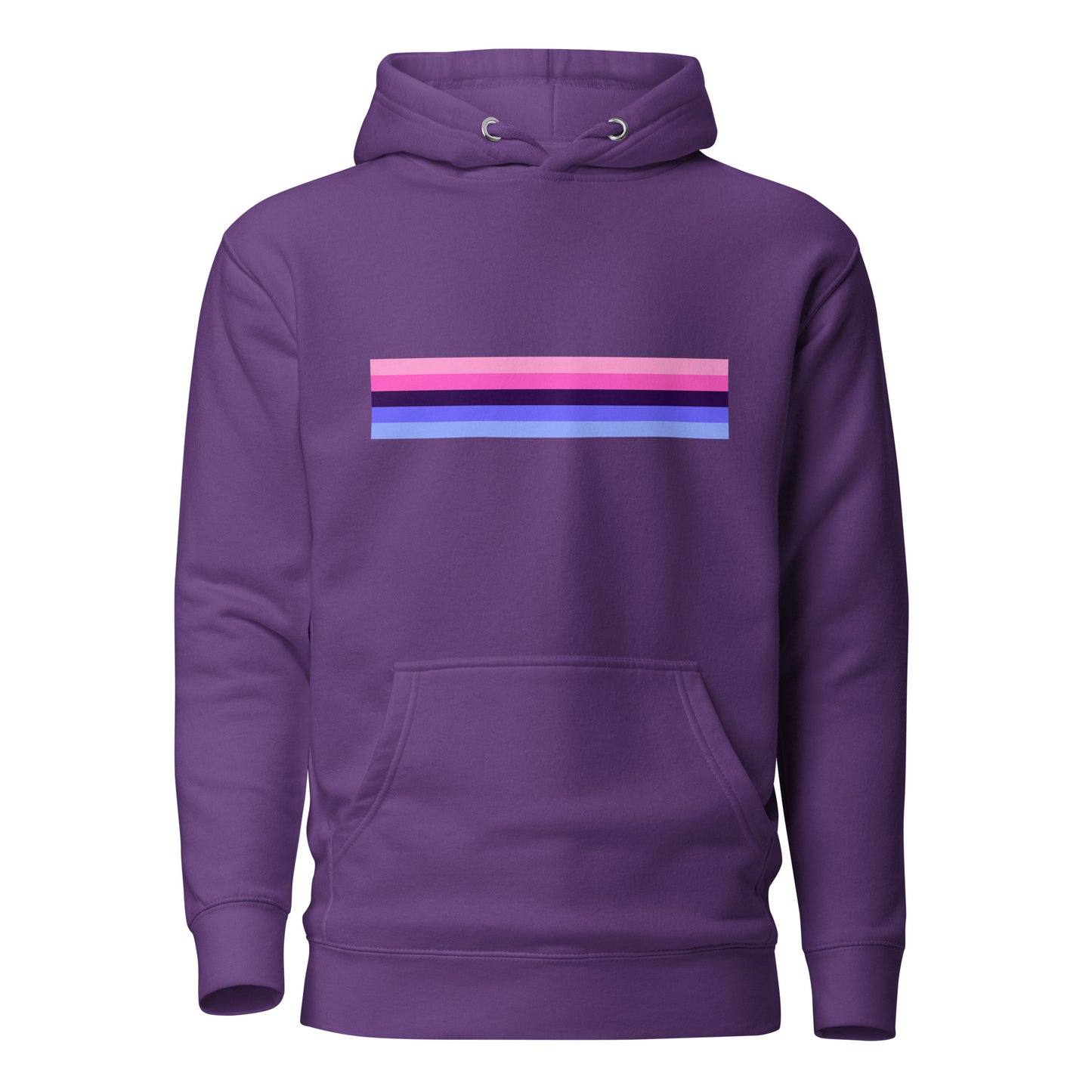 Omnisexual Pride Flag Hoodie Purple Omnisexual unisex-premium-hoodie-purple-front-6529d6b42d7c6