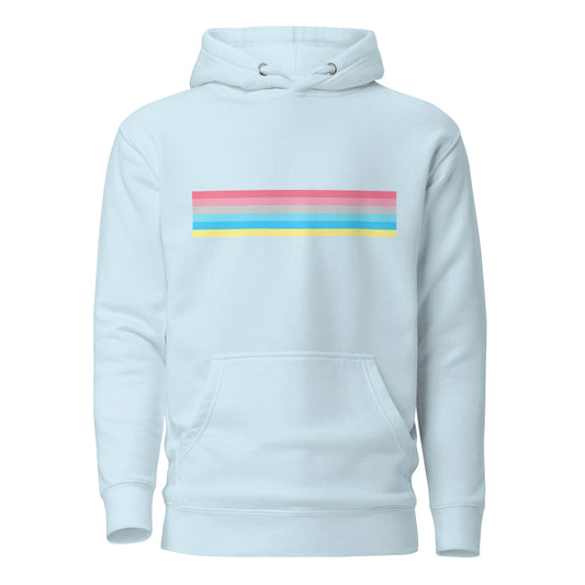 Genderflux Pride Flag Hoodie Sky Blue Genderflux unisex-premium-hoodie-sky-blue-front-6529d81573e91