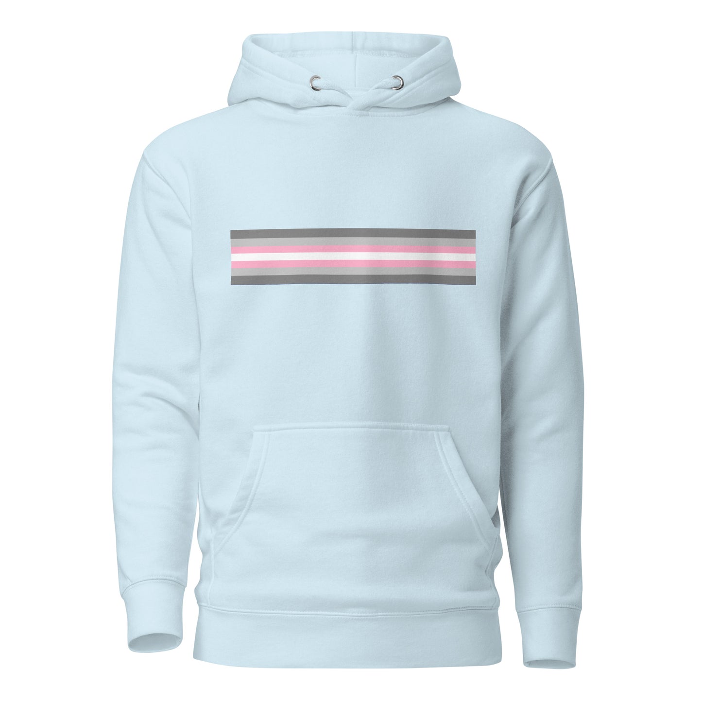 Demigirl Pride Flag Hoodie Sky Blue Demigirl unisex-premium-hoodie-sky-blue-front-6529d91c63d4f