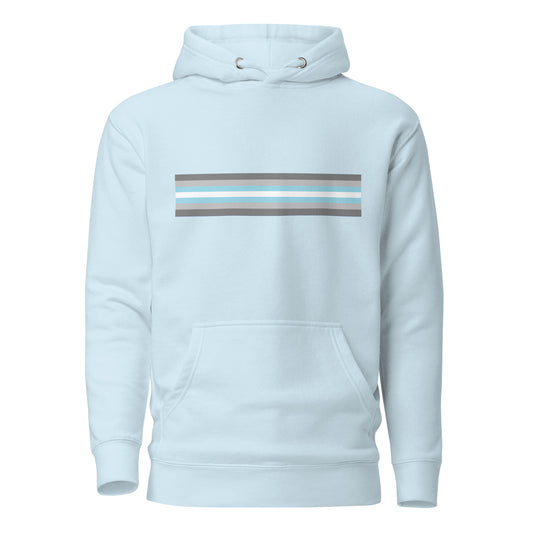 Demiboy Pride Flag Hoodie Sky Blue Demiboy unisex-premium-hoodie-sky-blue-front-6529d9b93255f