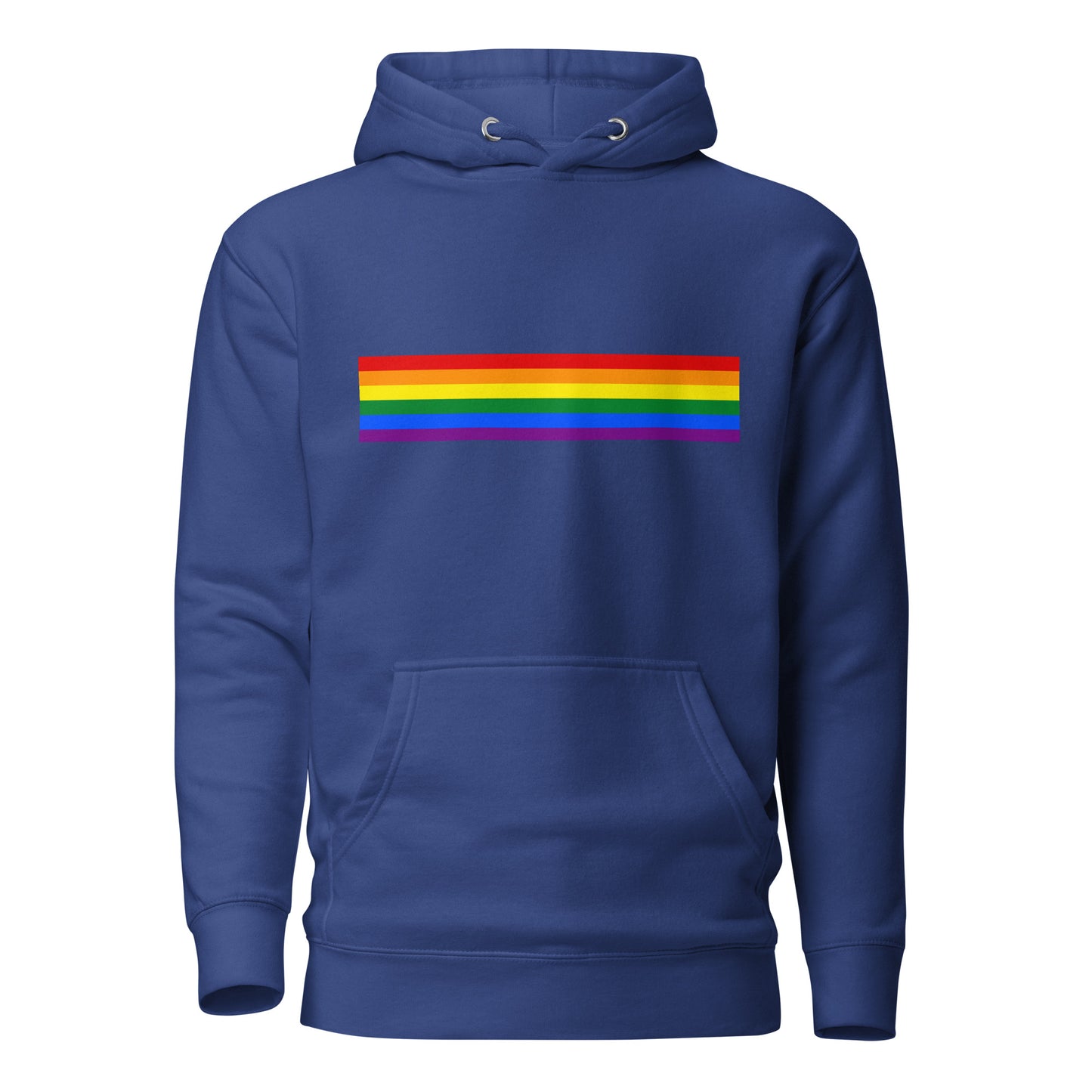 LGBTQ Pride Flag Sweatshirt Hoodie Team Royal Pride unisex-premium-hoodie-team-royal-front-6529dccabcc5e