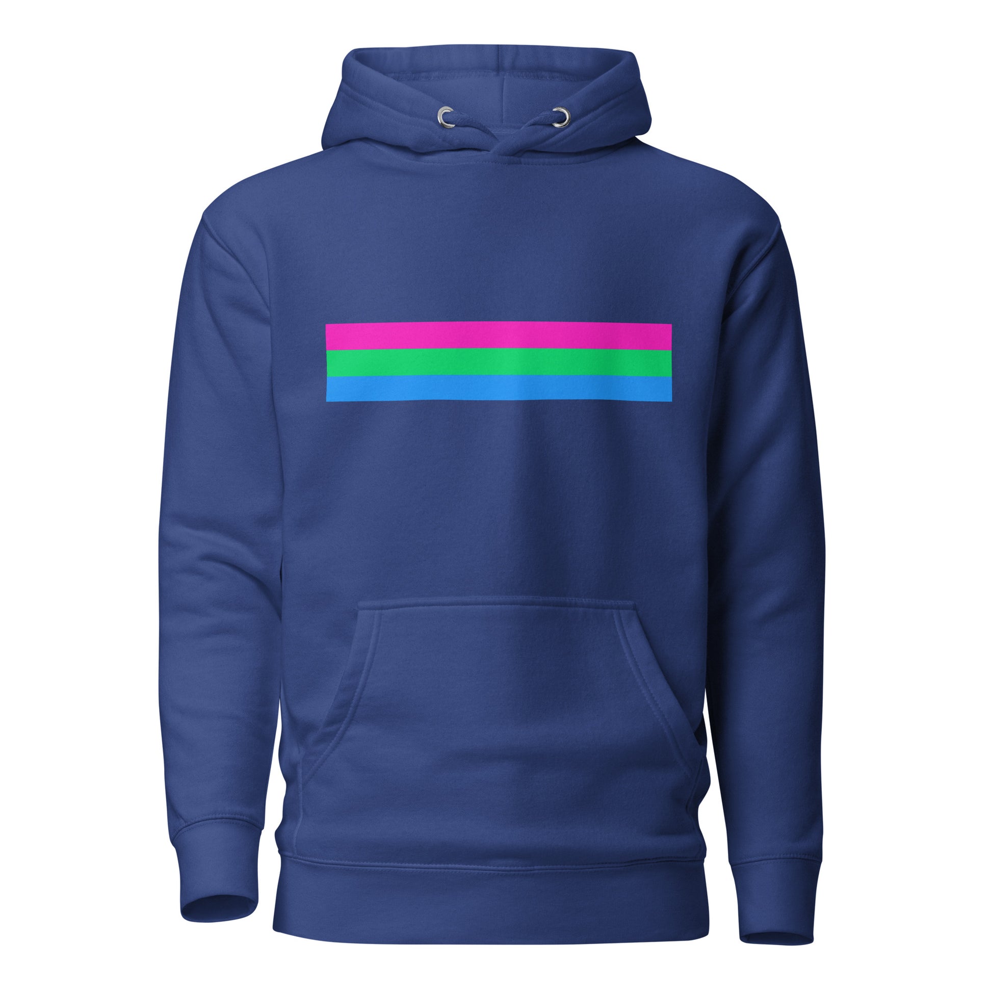 Polysexual Poly Pride Flag Hoodie Team Royal Polysexual unisex-premium-hoodie-team-royal-front-6529e219045c4