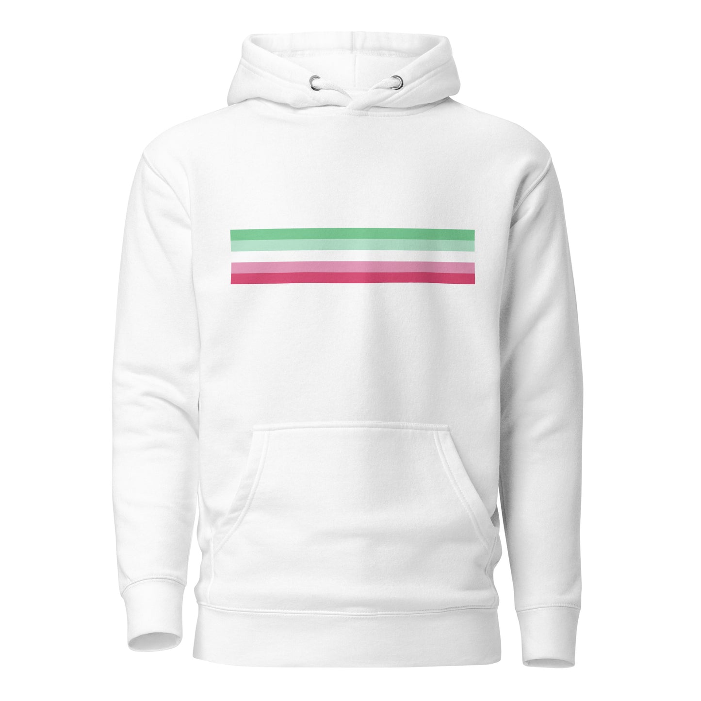 Abrosexual Pride Flag Hoodie White Abrosexual unisex-premium-hoodie-white-front-6529db0902d6f