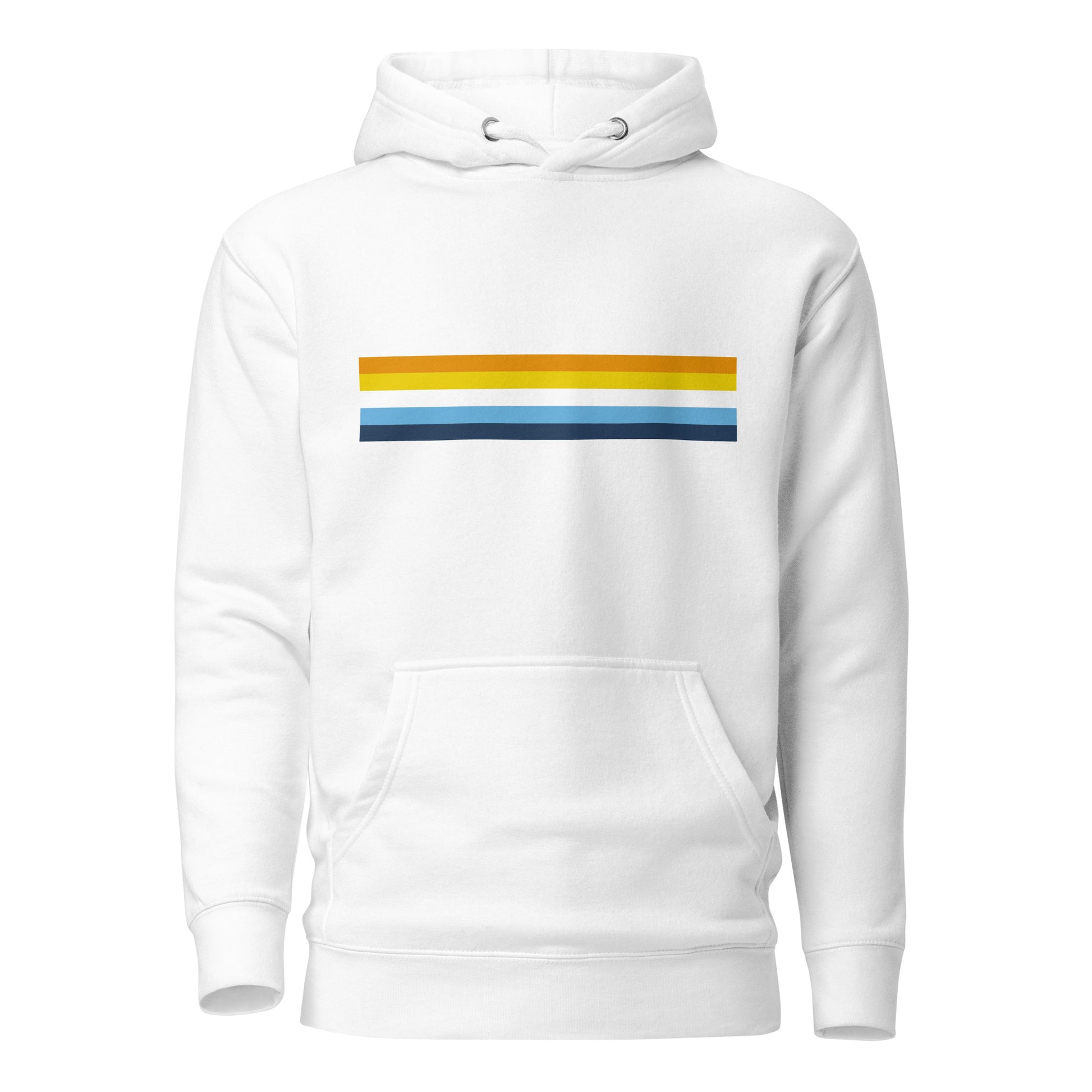 Aroace Pride Flag Hoodie White Aroace unisex-premium-hoodie-white-front-6529dc4e6d32f