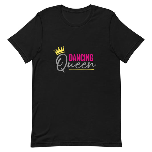 Dancing Queen Tee Black unisex-staple-t-shirt-black-front-64dfe9dee9489