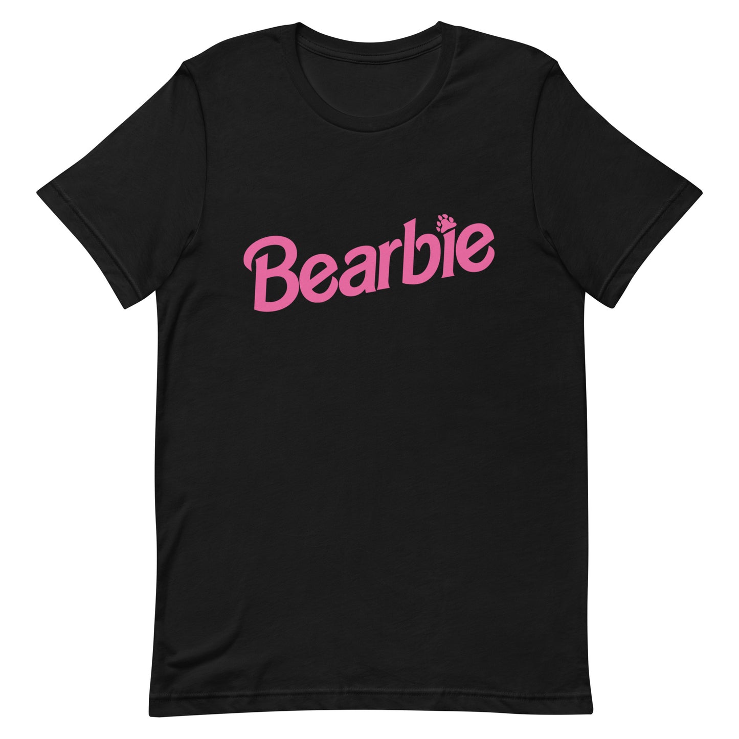 Gay Bear T-Shirt - Bearbie Black Gay unisex-staple-t-shirt-black-front-663e45cca49ec