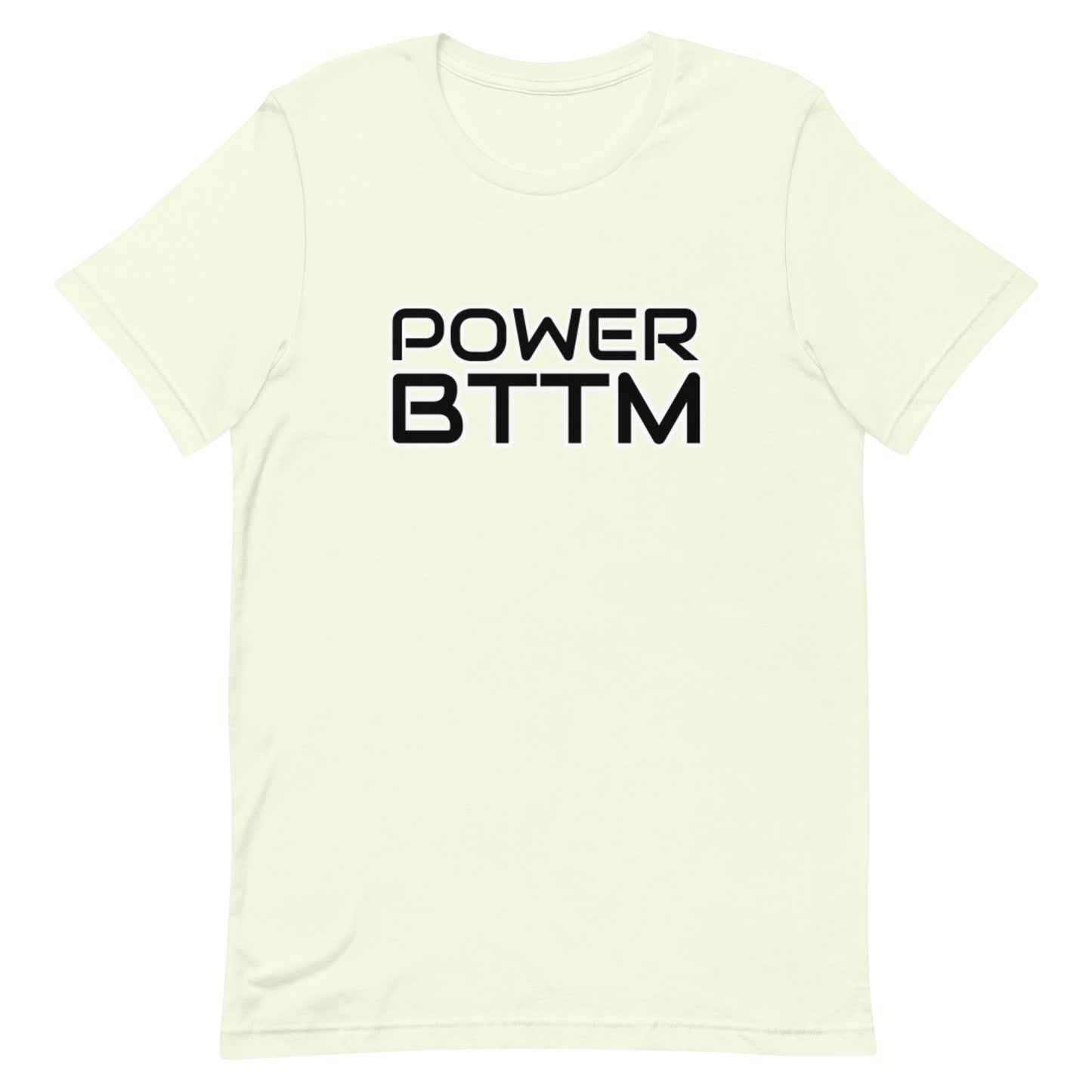 Power Bottom T-shirt Citron Gay unisex-staple-t-shirt-citron-front-64ed2d527a1c9