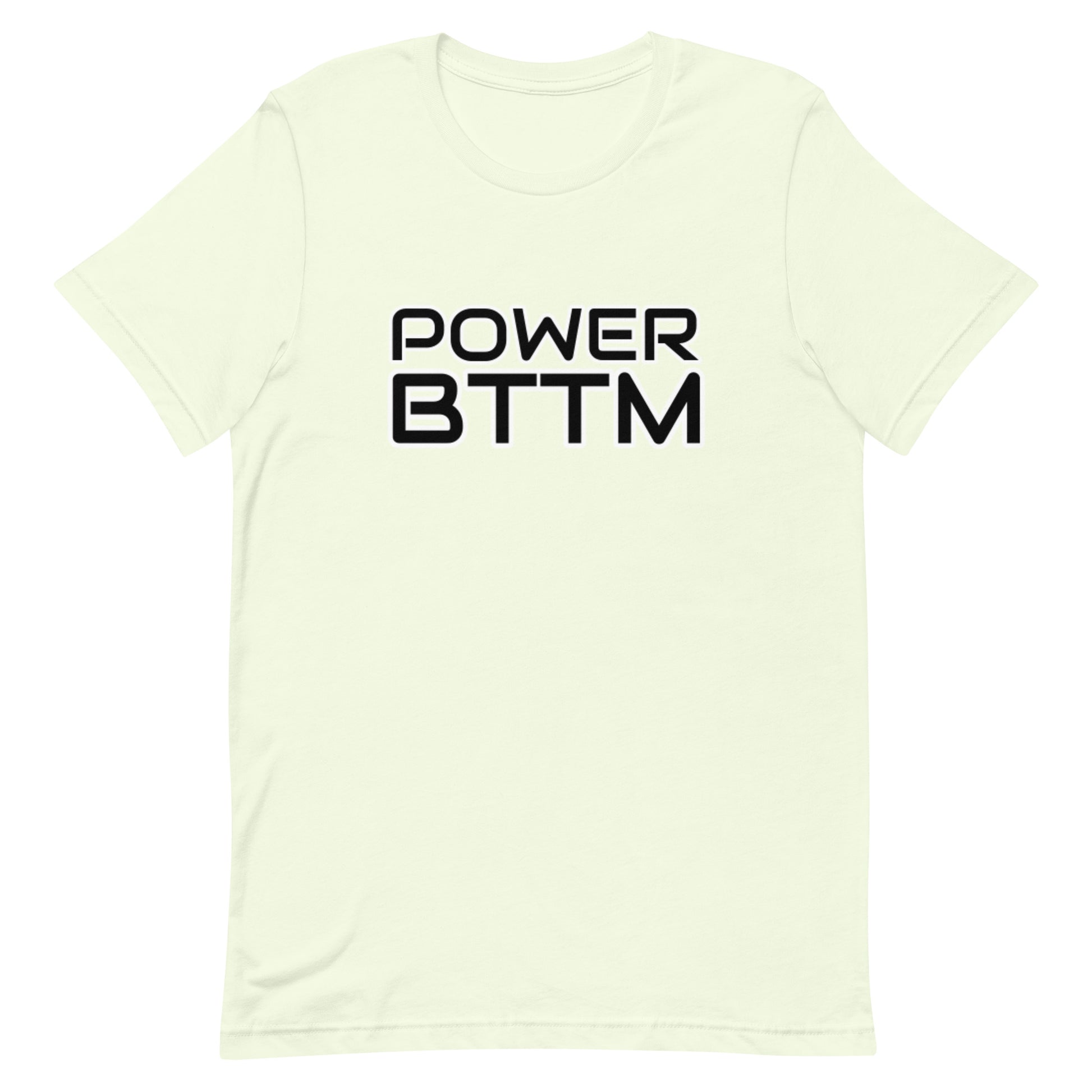 Power Bottom T-shirt Citron Gay unisex-staple-t-shirt-citron-front-64ed2d527a1c9