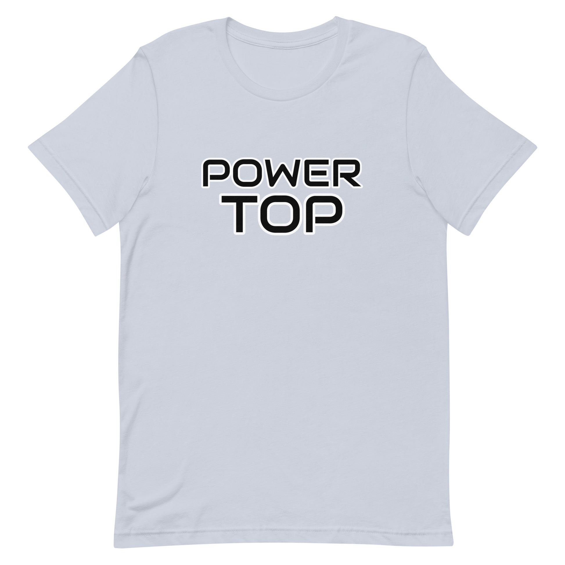 Power Top T-shirt Light Blue Gay unisex-staple-t-shirt-light-blue-front-64ed2cec9a12c