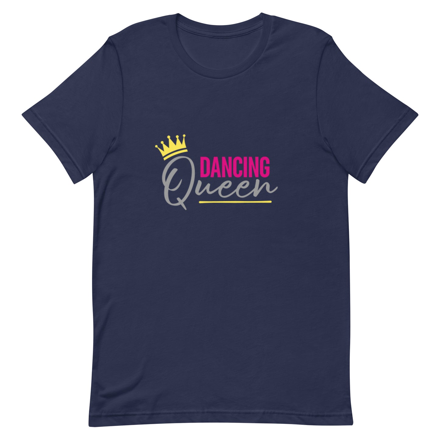 Dancing Queen Tee Navy unisex-staple-t-shirt-navy-front-64dfe9deeb47b